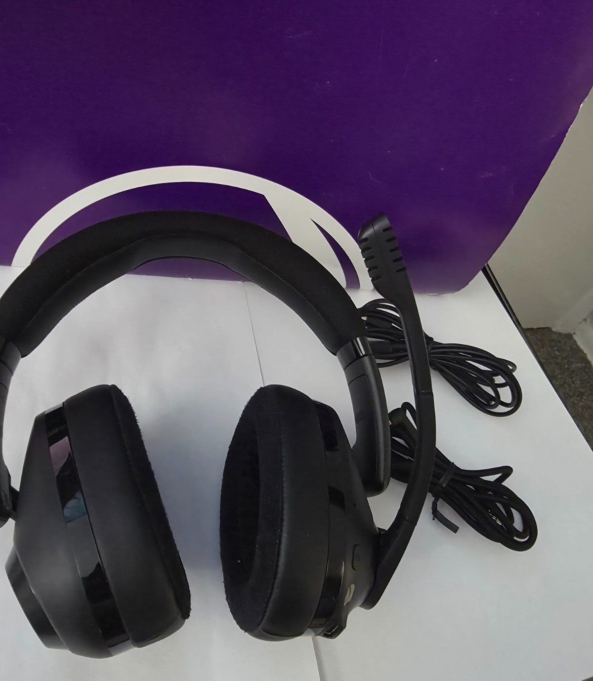 HEPOS H3 Hybrid Headset Black Used Tested Working w/ Accessories