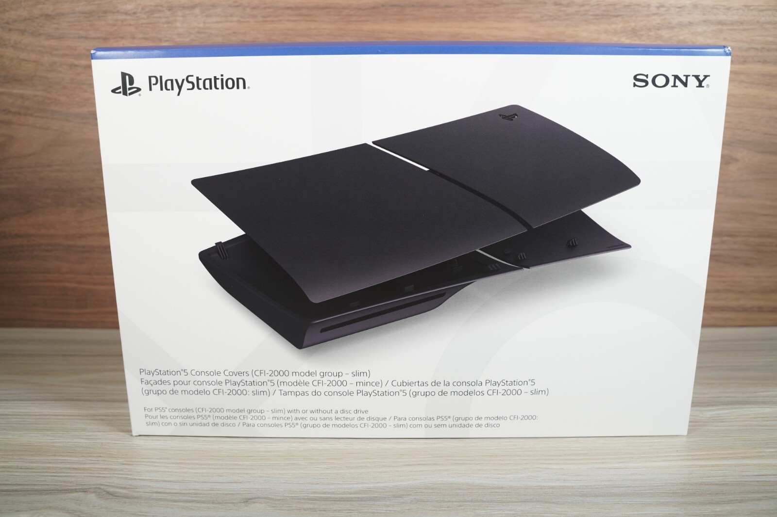 NEW OEM Sony PS5 SLIM Official Disc / Digital Covers Plates Midnight Black