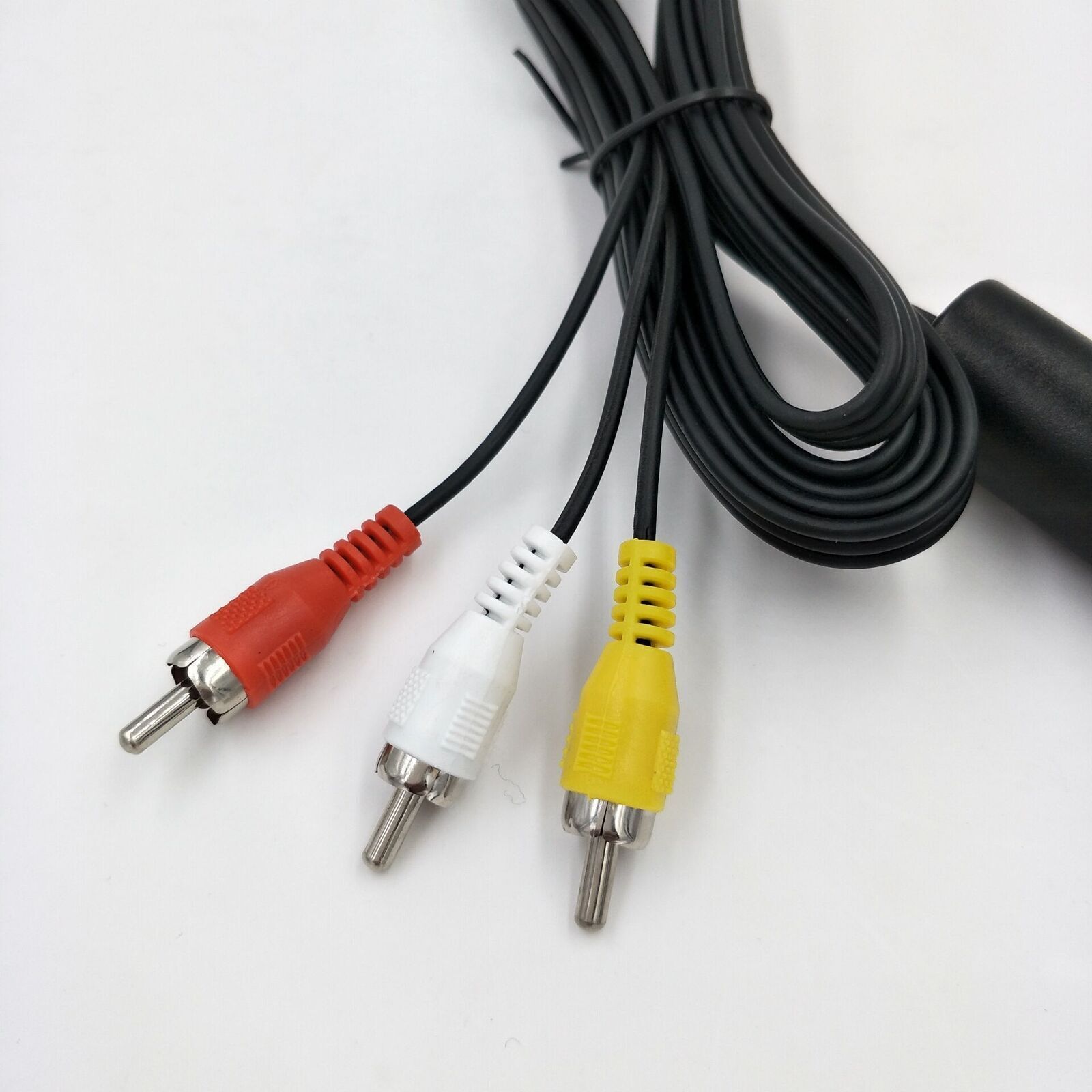 Audio AV RCA+AC Cable Power Supply Adapter Cord Fit Sony Playstation 1/2 PS2 FAT