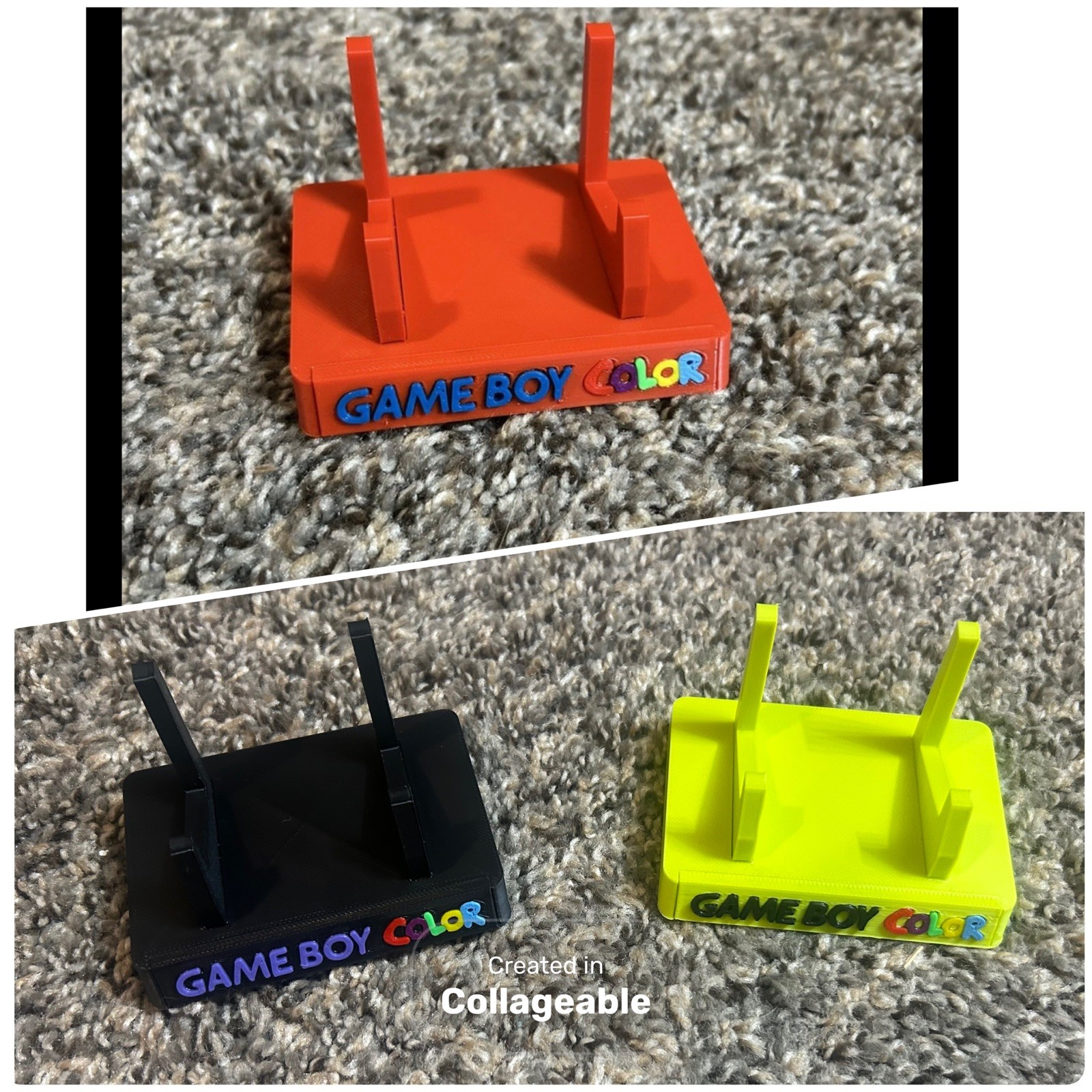 Gameboy Color Display Stand