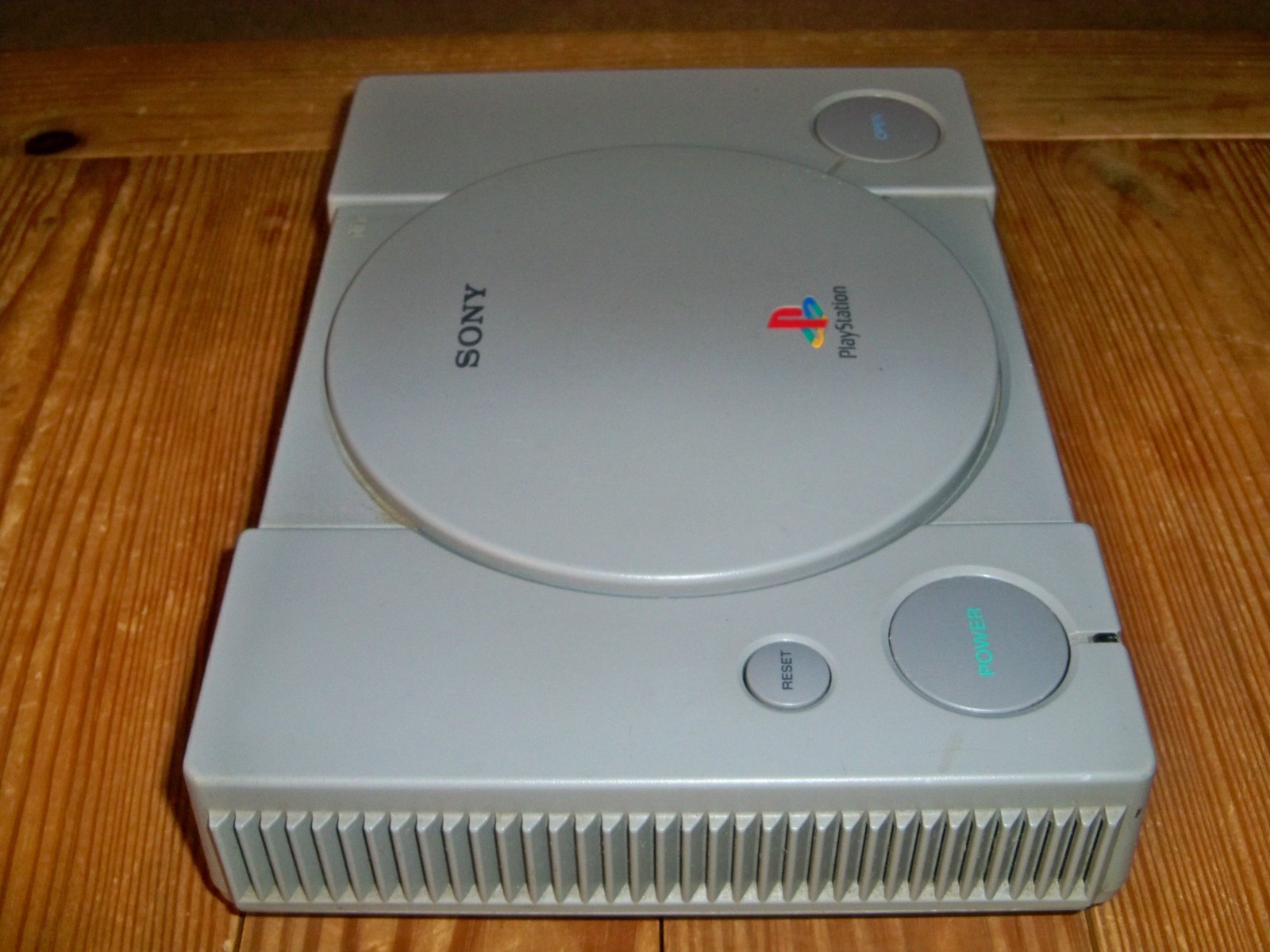 Sony Playstation 1 — PS1 Console ONLY — SCPH-7501 Gray — No Wires
