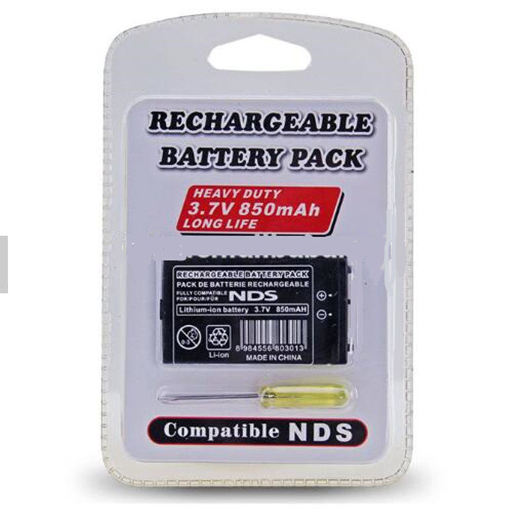 Battery for Nintendo DS Original NDS 3.7V 850mAH Battery with Screwdriver Tool