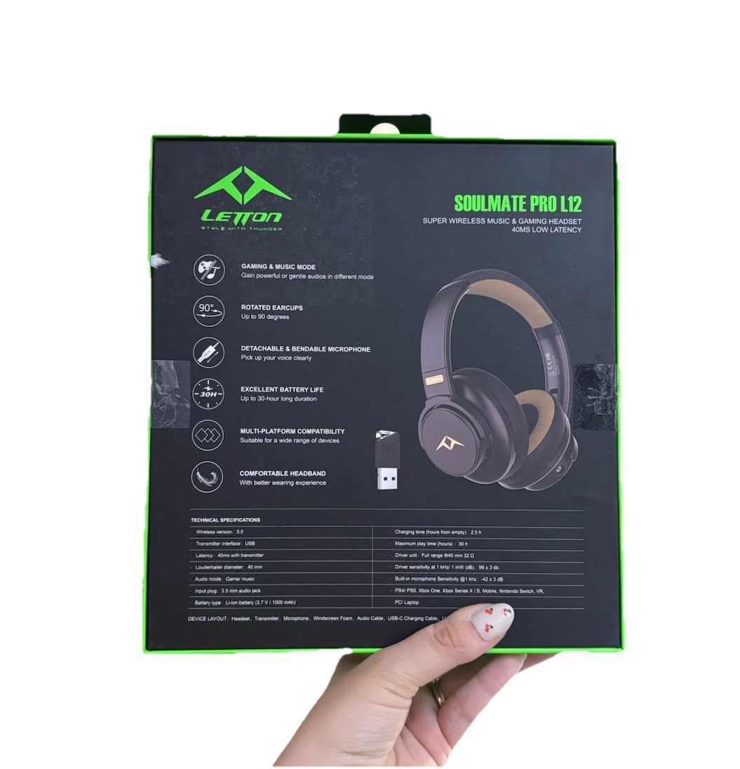 Bluetooth Wireless Gaming Headset Over Ear Mic Headphones PS5 XBox PS4 PC New