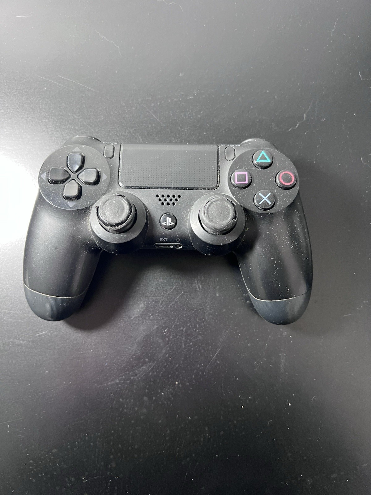 Sony Dualshock 4 Wireless Controller – Black (PS4) Heavy Used Condition Untested