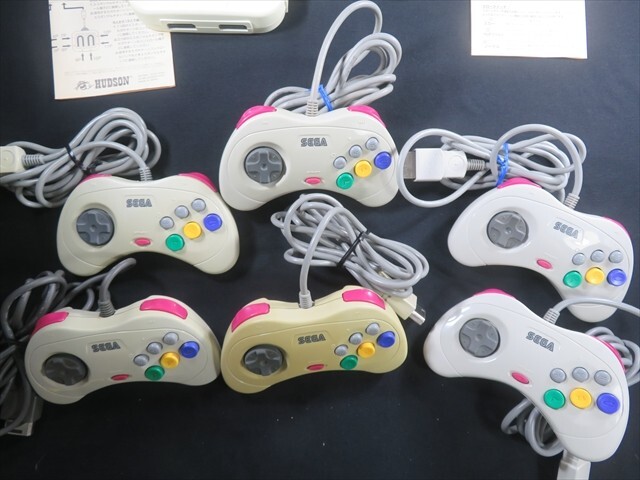 Sega Saturn bomberman party pac joycard sbom multi tap controller Japan SS game