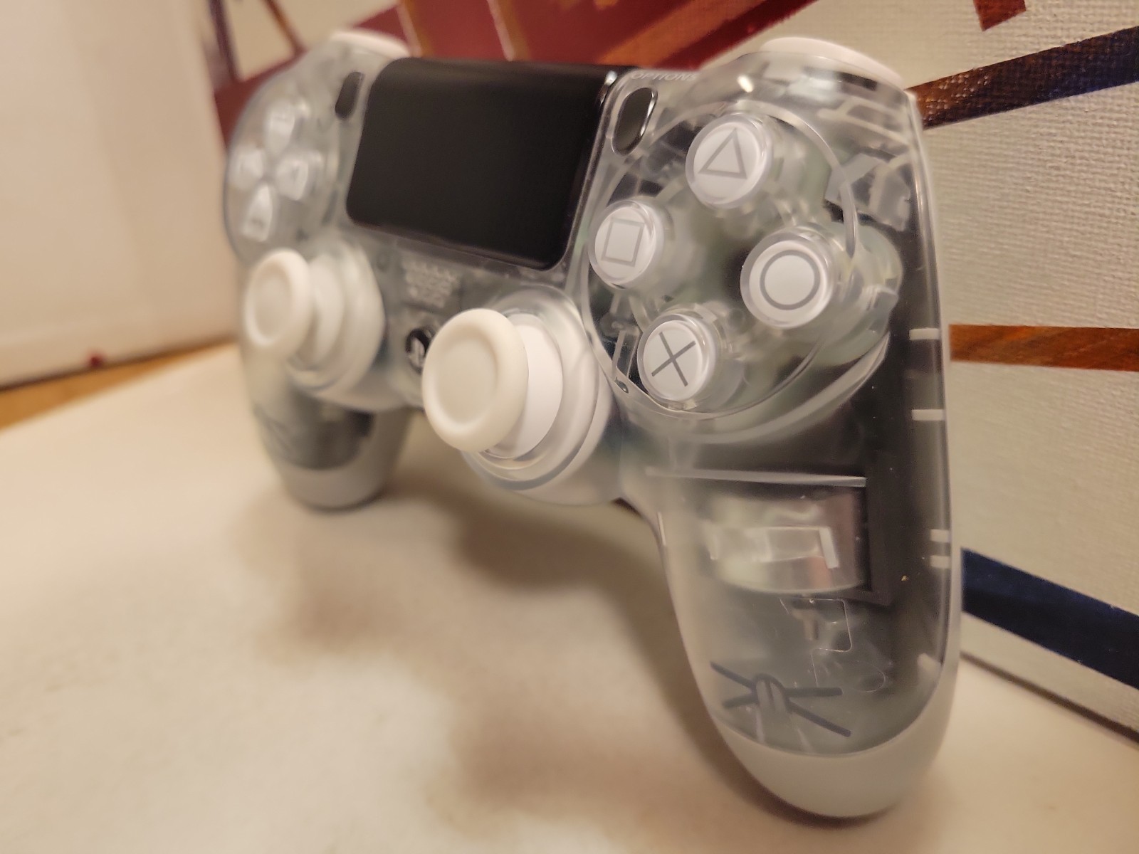 Mouse Click Sony DualShock 4 Controller PlayStation 4 PS4 – Custom Crystal