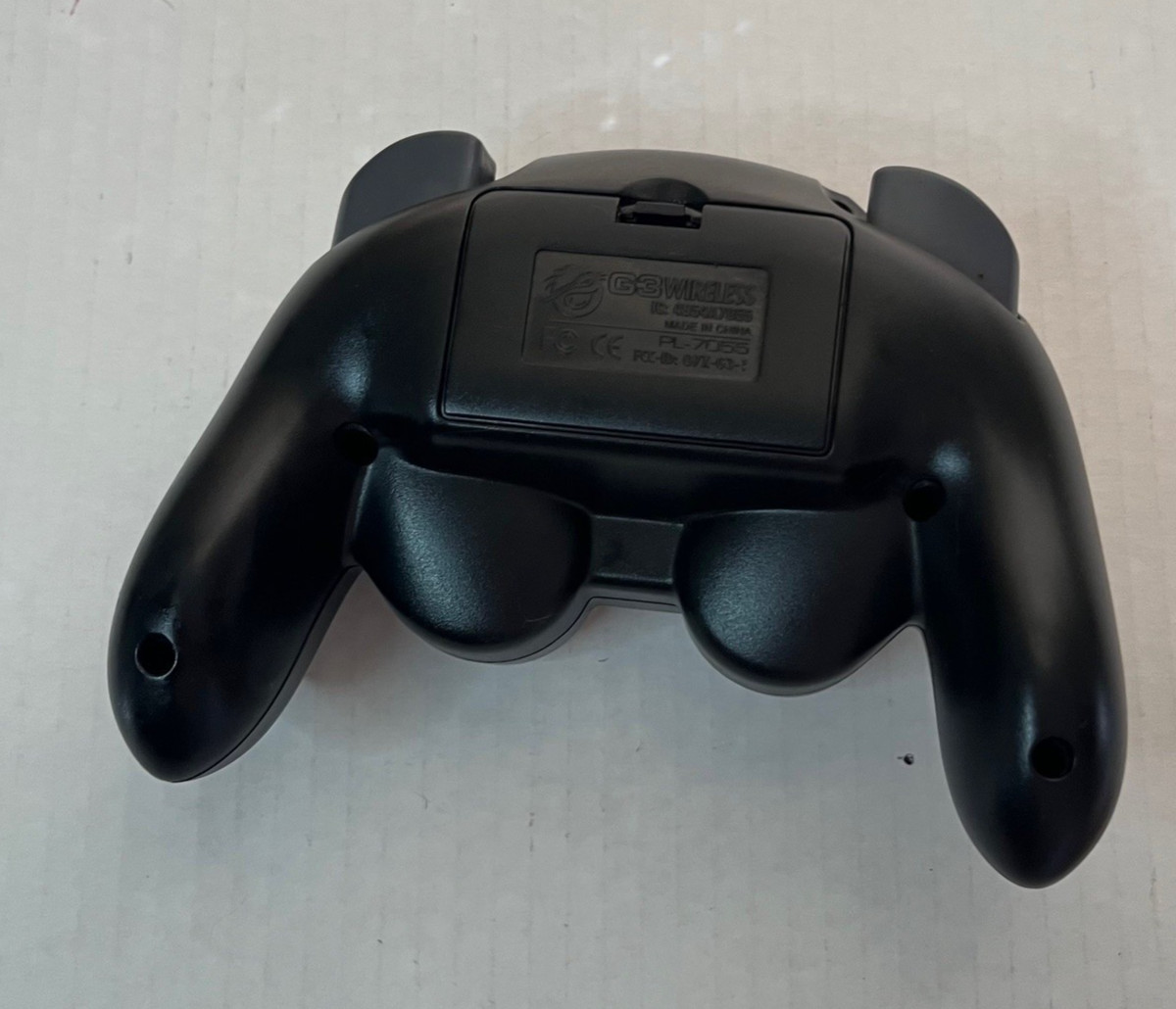 Wireless 2.4GHz GameCube Style Controller Third‑Party Black Tested Receiver