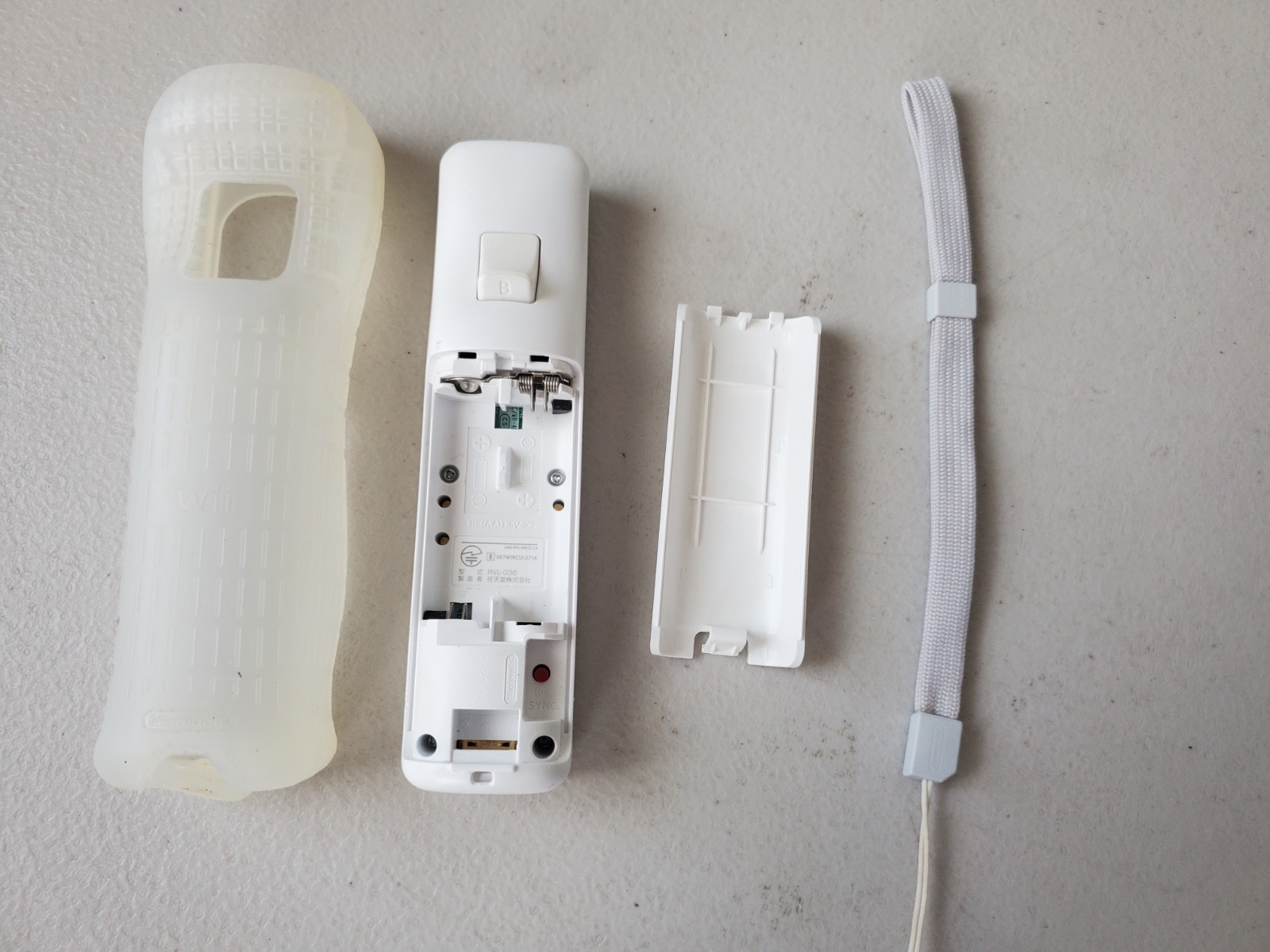 Nintendo OEM Motion Plus Wii Mote Remote White Controller Official RVL-036