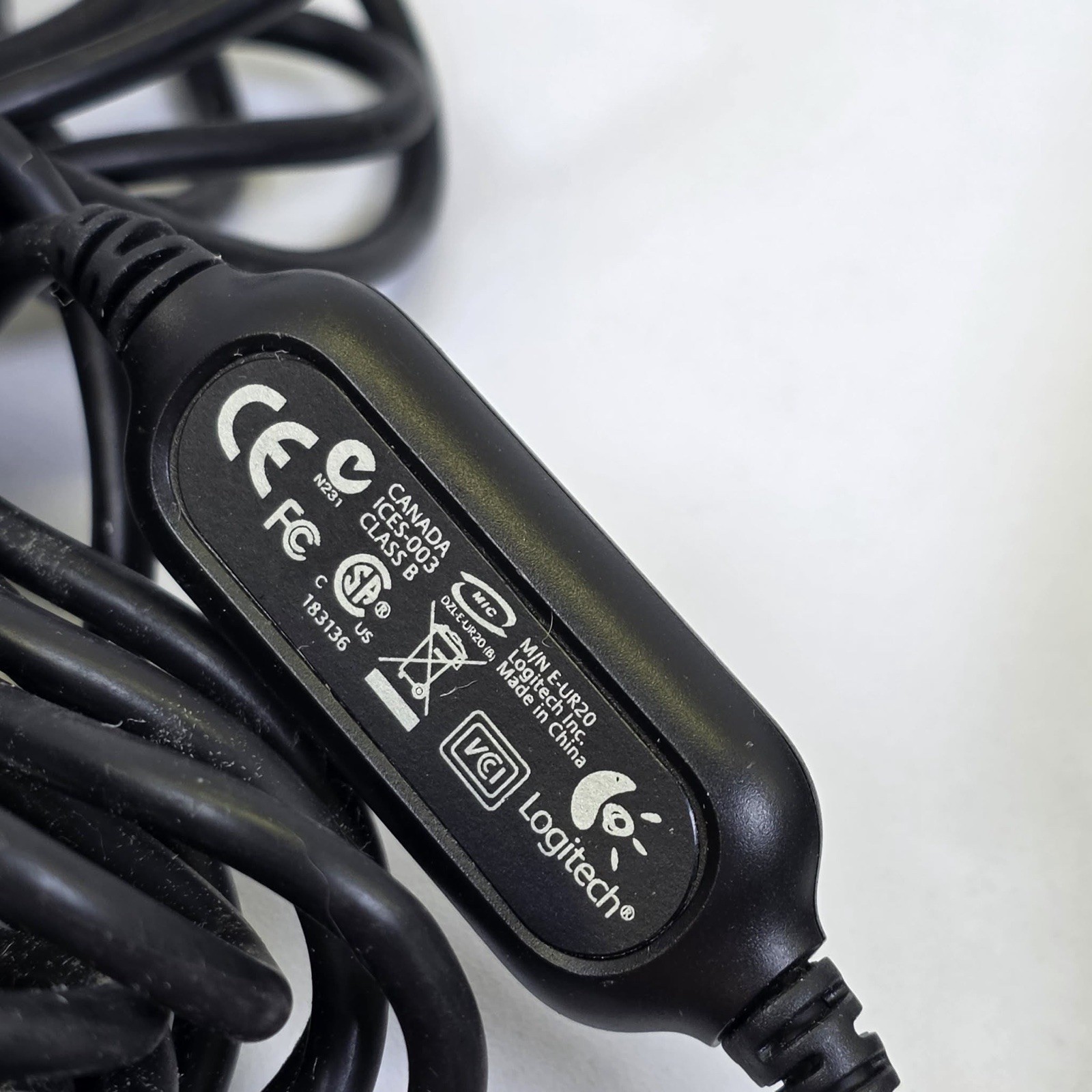 Rockband Logitech USB Microphone E-UR20 for Xbox 360/PS3/Wii Tested Working