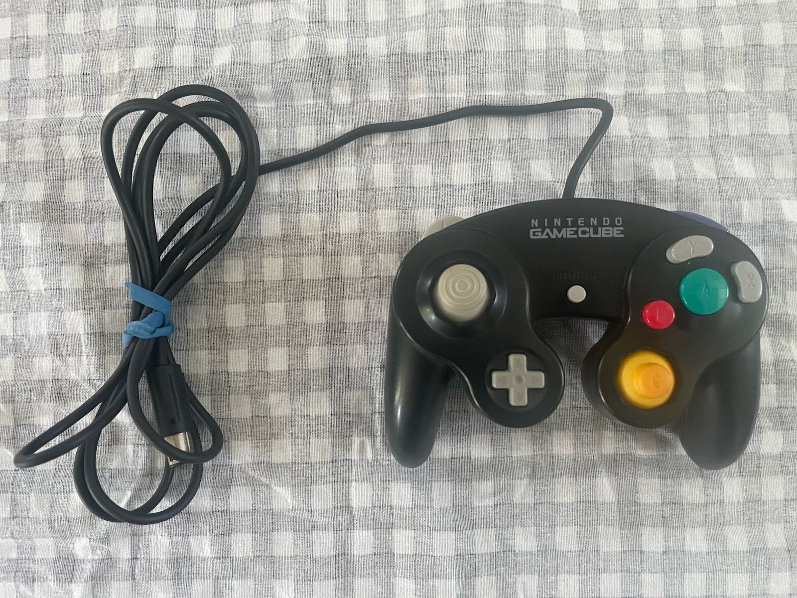 Nintendo GameCube Controller – Black TESTED & WORKING