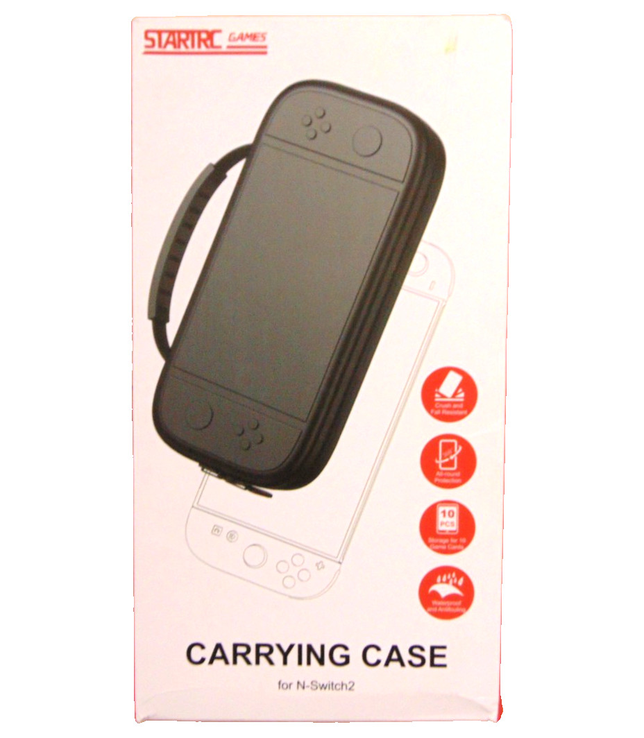 STARTRC Nintendo Switch 2 Carrying Case IP67 Waterproof Protective Travel New