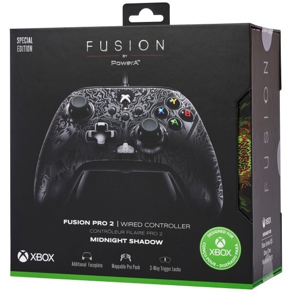 PowerA FUSION Pro 2 Wired Controller for Xbox Series X|S Midnight