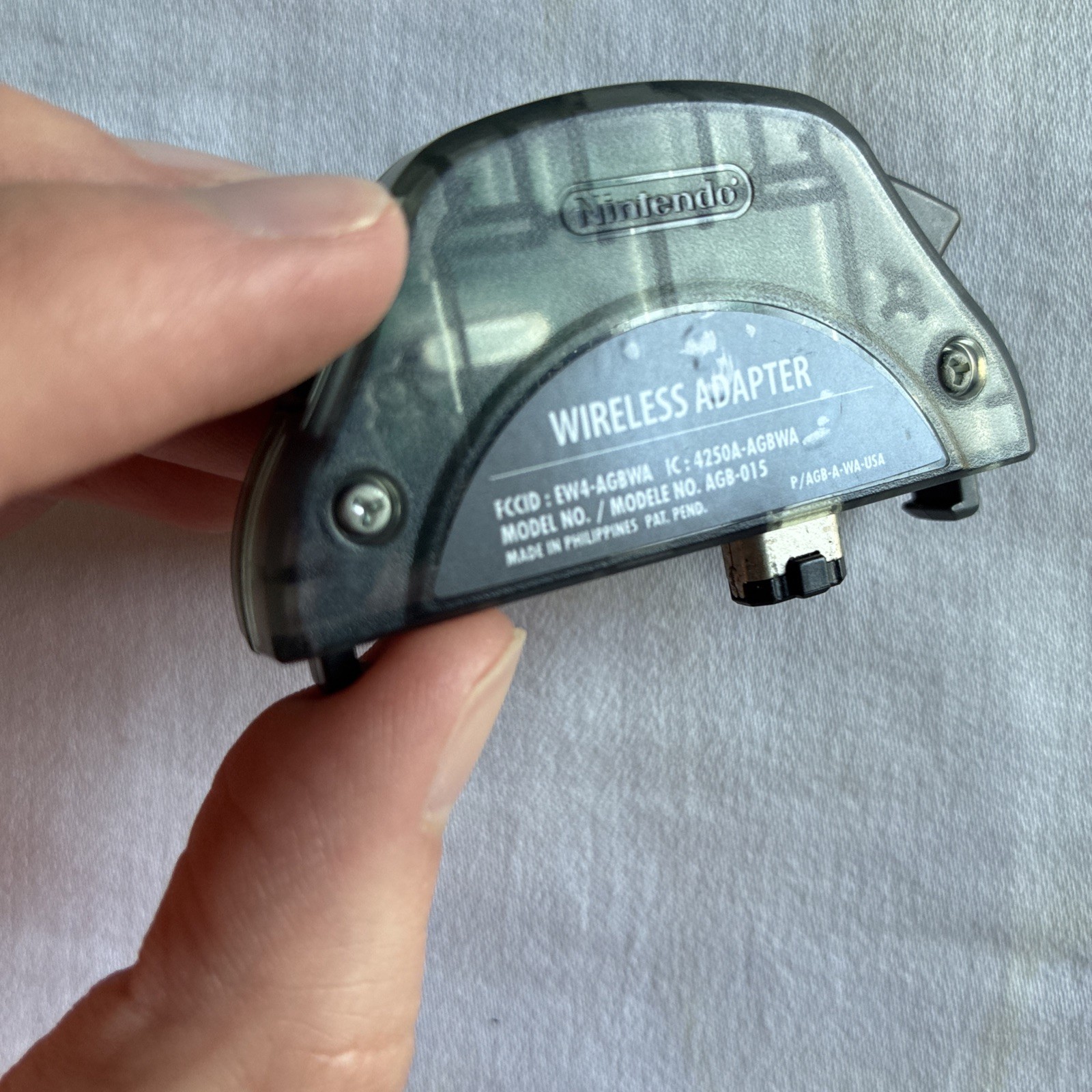Wireless Adapter (Nintendo Game Boy Advance GBA) Authentic – AGB-015 UNTESTED
