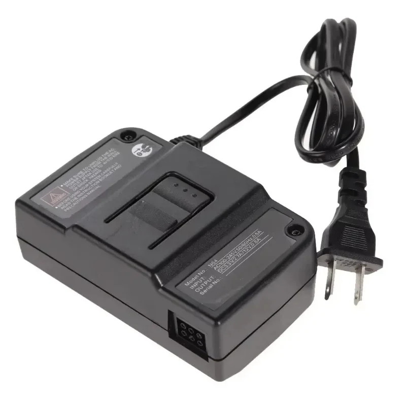 Replacement AC Adapter Power Cord for Nintendo 64 N64 Console – US Plug Charger