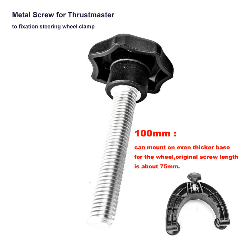 Metal Screw for Thrustmaster T300 TS-XW TS-PC T500 Fixation Steering Wheel Clamp