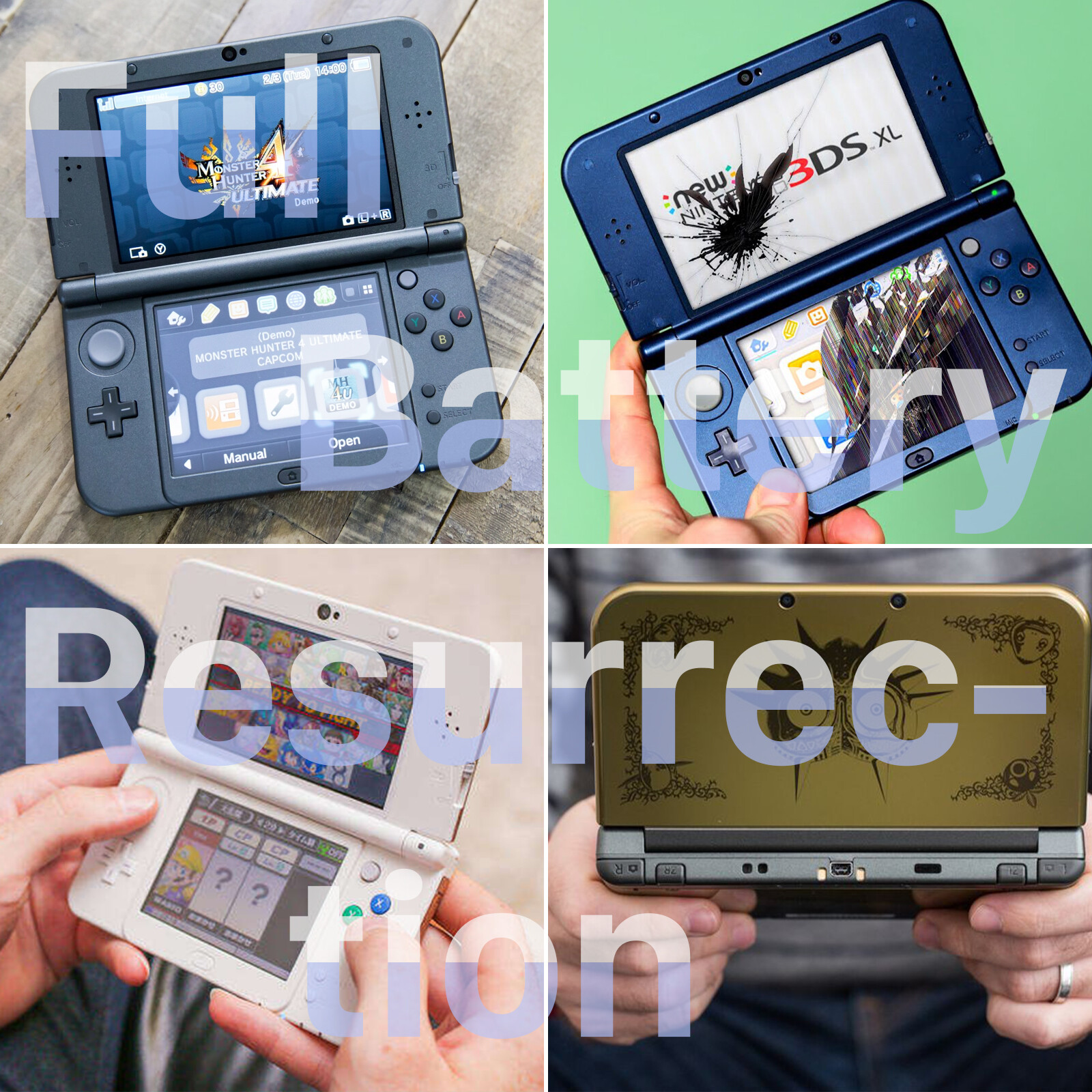New SPR-003 Battery for Nintendo 3DS XL Game Console Battery 3200mAh+Screwdriver