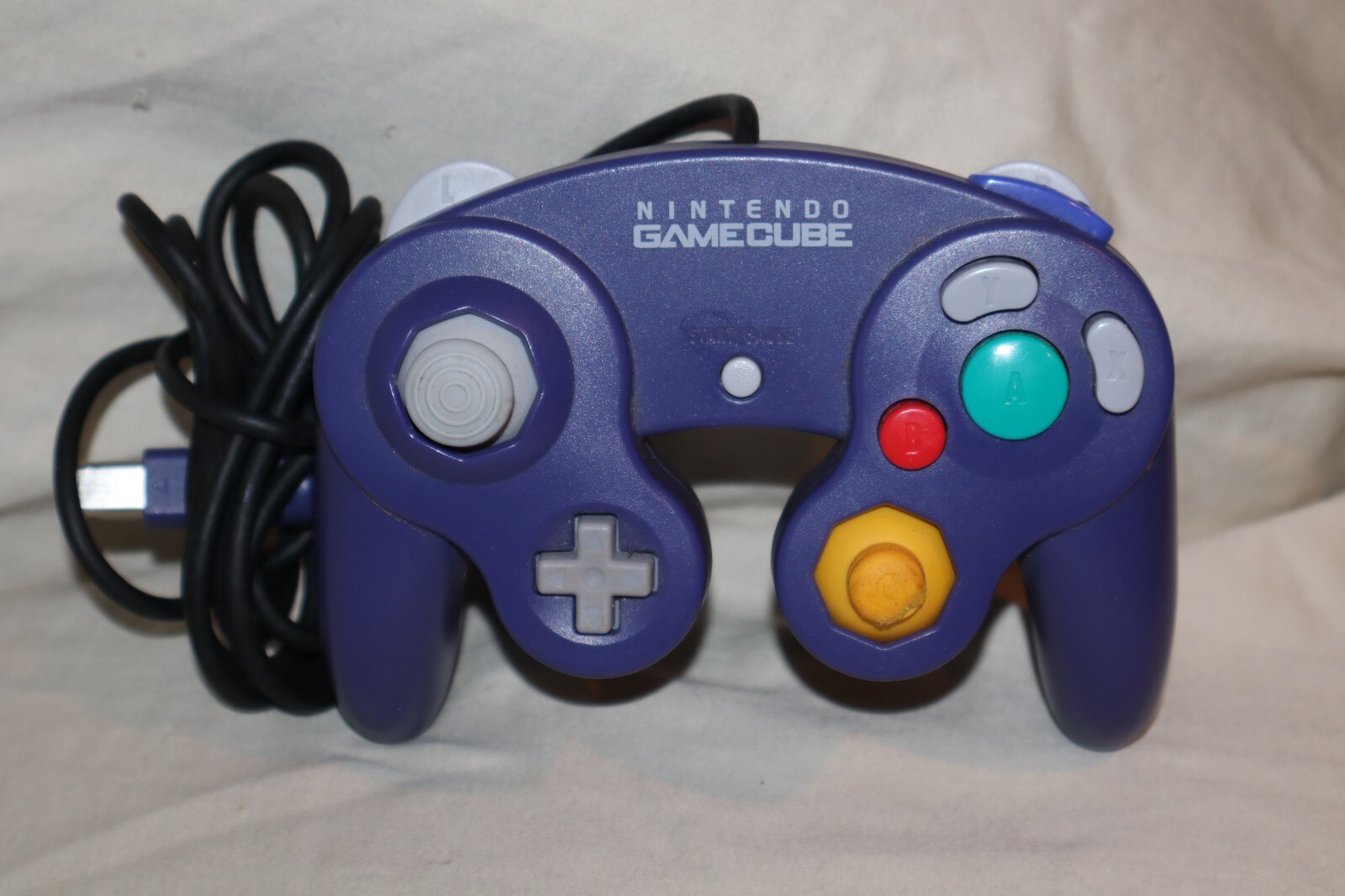 Official Nintendo GameCube Indigo Purple OEM Wired Controller DOL-003 *READ*