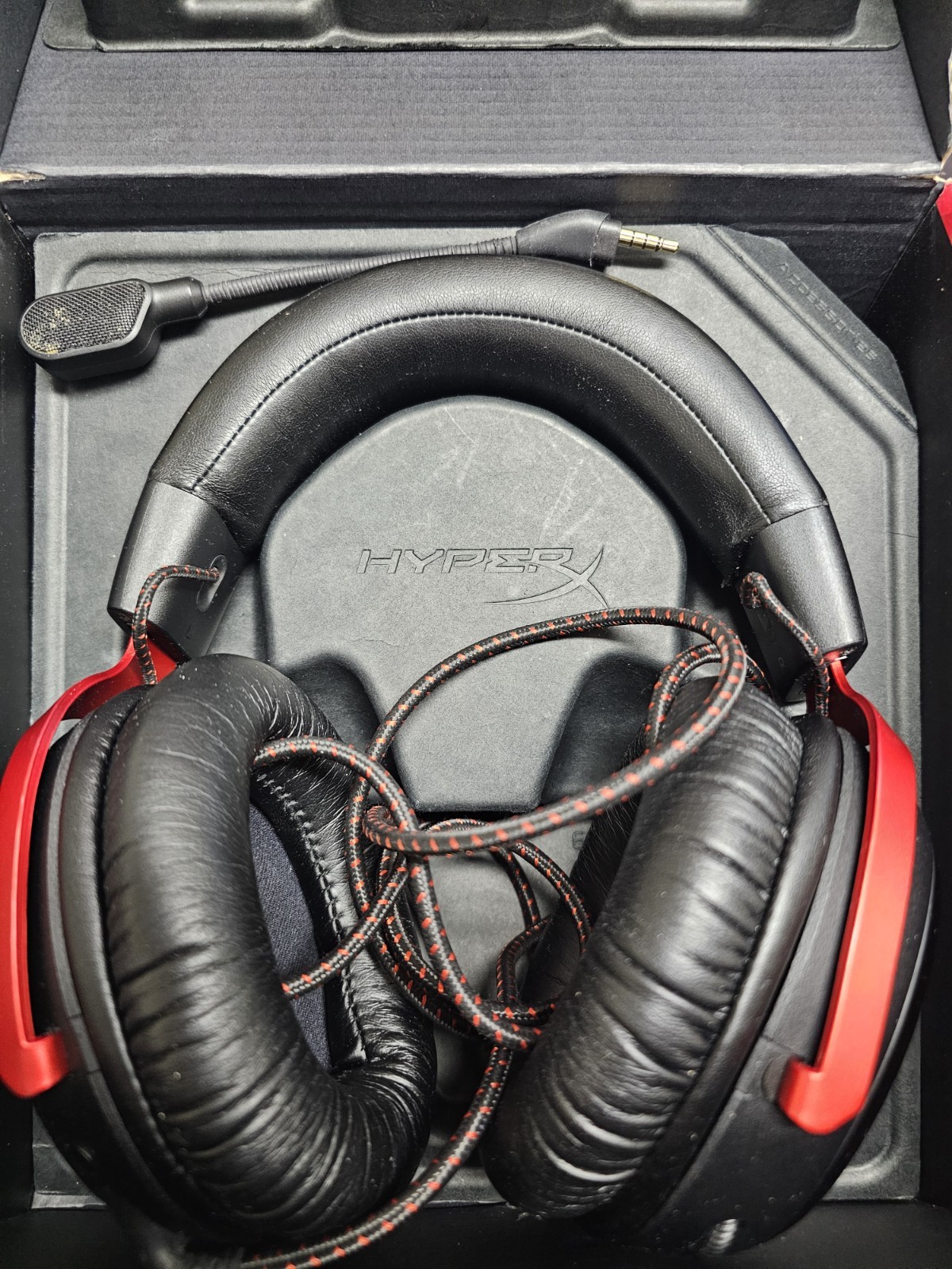HyperX Cloud III Gaming Headset Black 727A9AA Good Condition