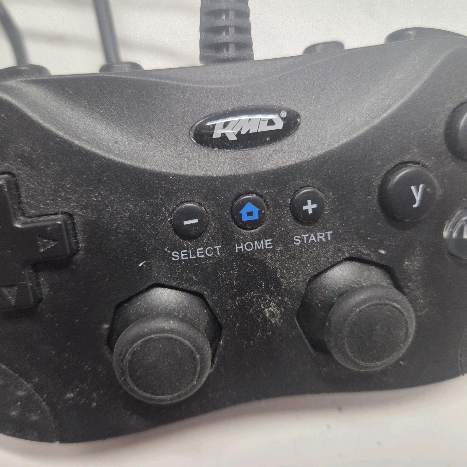 KMD Black Wired Classic Pro Controller Gamepad Joypad Classic Wii U/Wii Remote