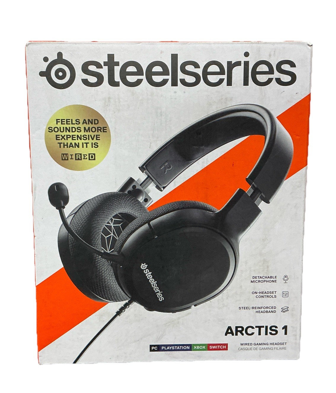 SteelSeries Arctis 1 Black Over the Ear Gaming Headsets