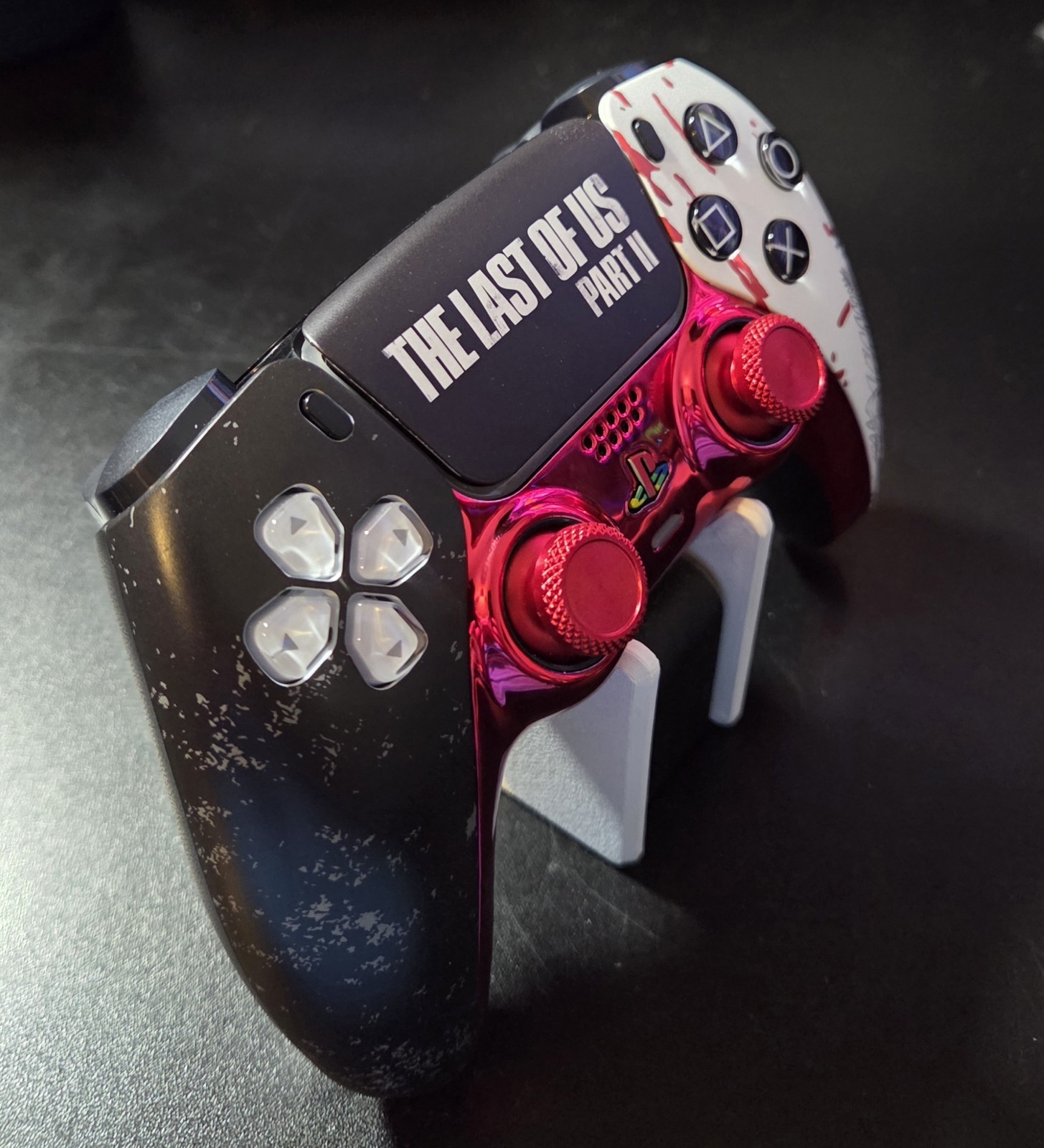 Custom DualSense Controller W/ TMR sticks & Batt Upgrade
