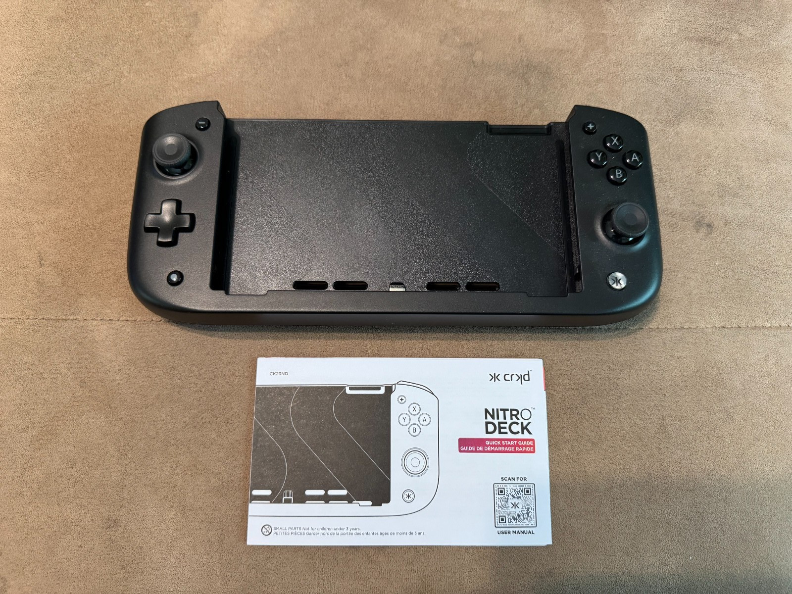 CRKD Nitro Deck for Nintendo Switch – Black