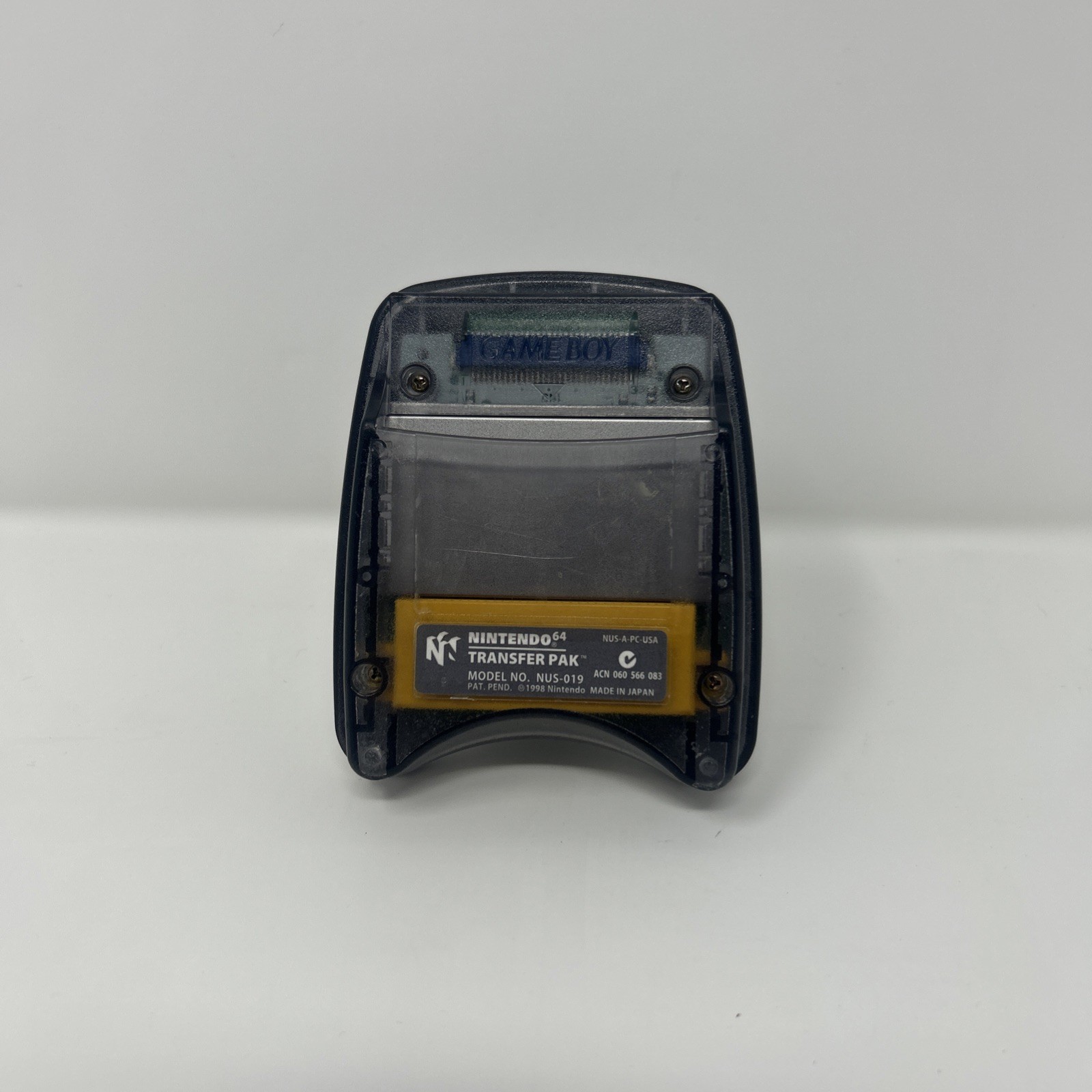 Nintendo 64 Transfer Pak NUS-019 OEM Game Boy Cartridge Accessory