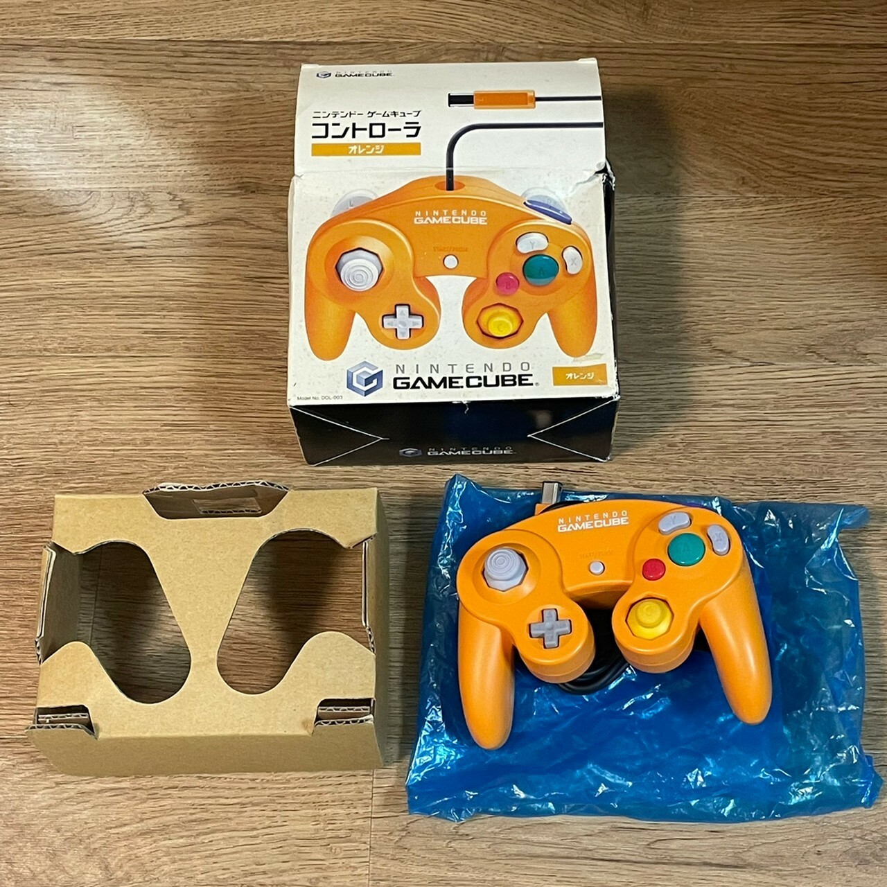 RARE Game Cube Spice Orange Original controller Nintendo Official Boxed switch