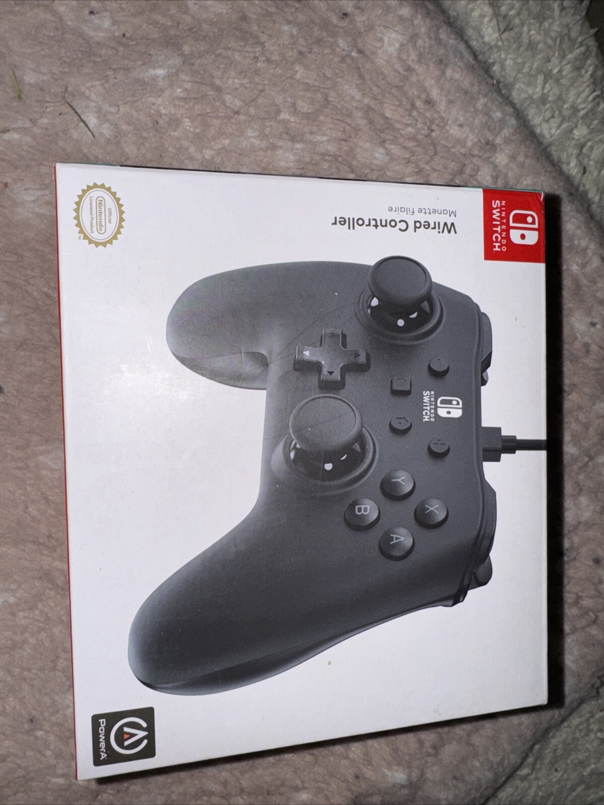 Nintendo Switch Wired Controller – Black- Factory Sealed AA83