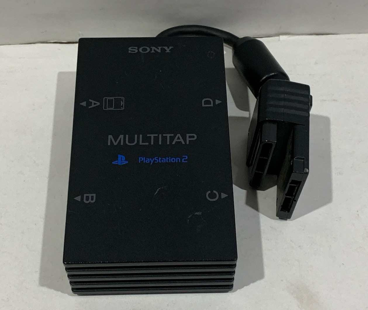 Sony Official OEM Multitap PlayStation 2 PS2 Model Black SCPH-10090 Tested Works