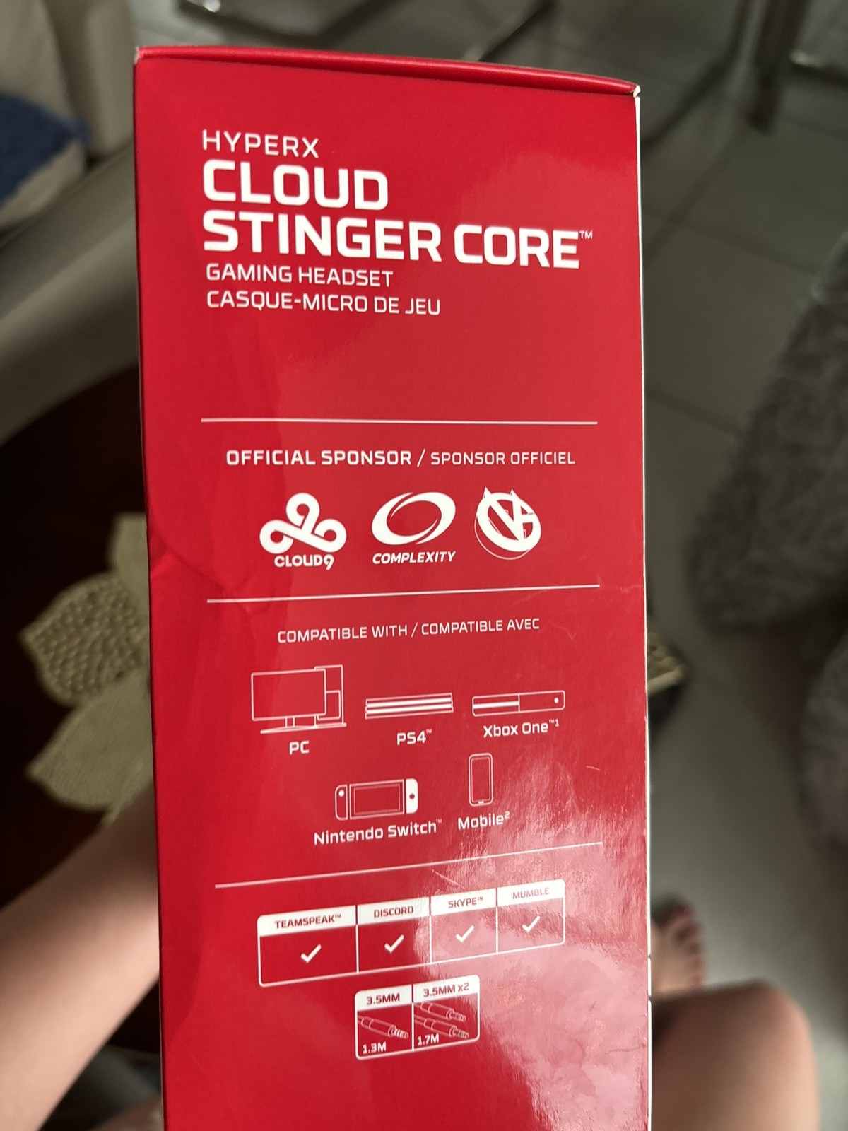 HyperX Cloud Stinger Black Headband Gaming Headset for PC and PS4 Xbox One