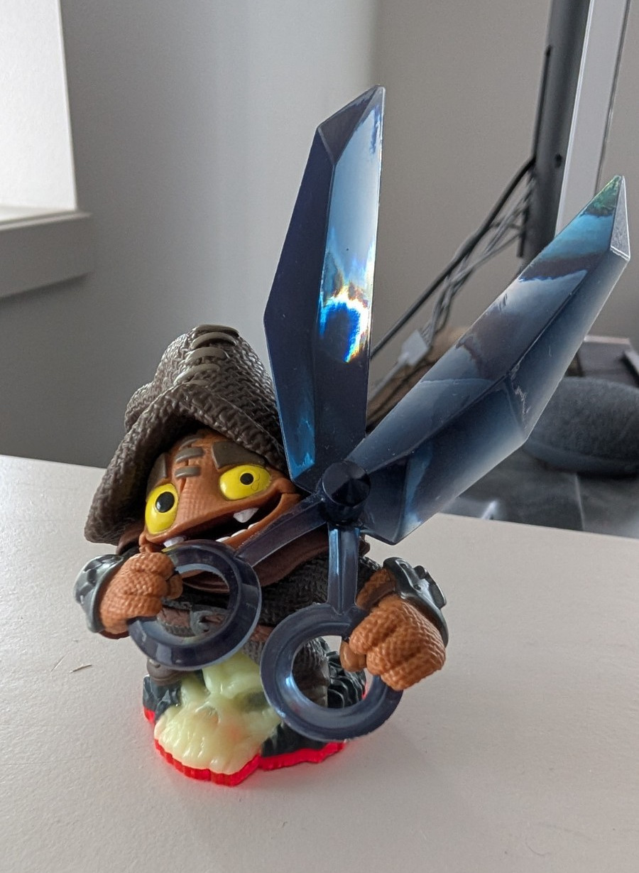 Skylanders Trap Team Short Cut Character Figure – Activision *Tested Working*