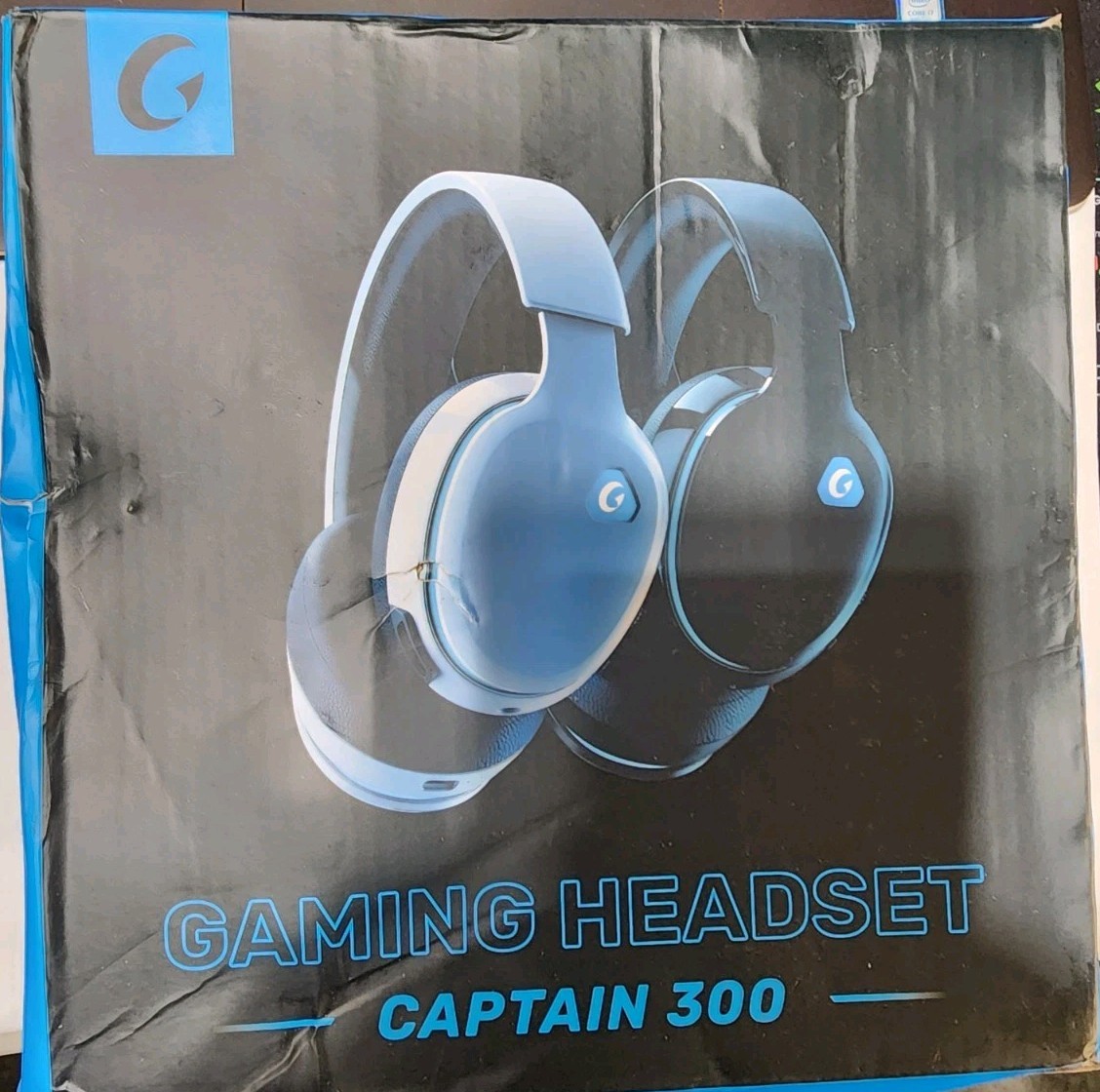 Gaming Headset Captain 300 Wireless + Wired USB Dongle White Open Box