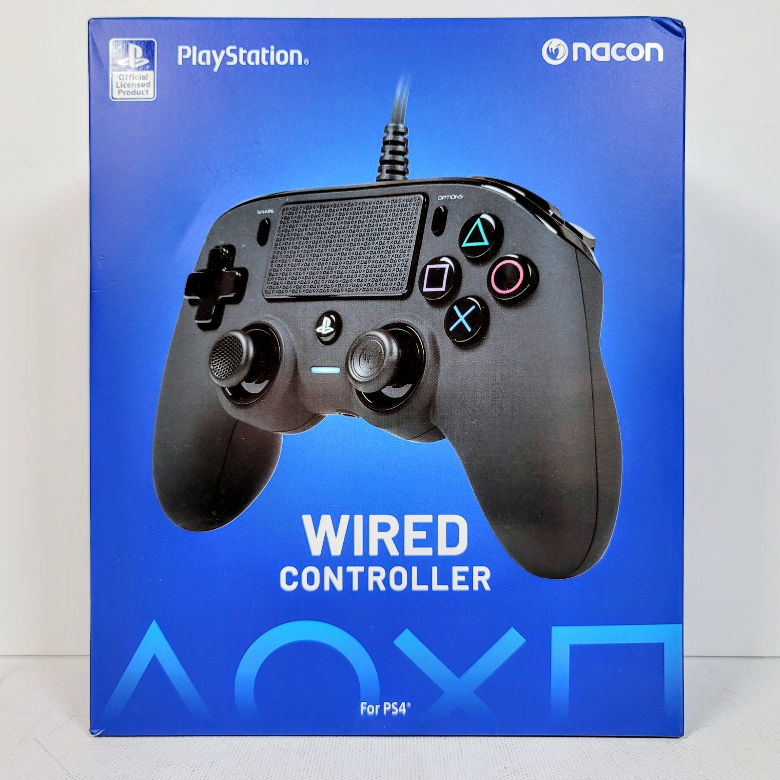 Nacon PS4 Wired Controller for PlayStation 4 and PC Black FACTORY SEALED NEW