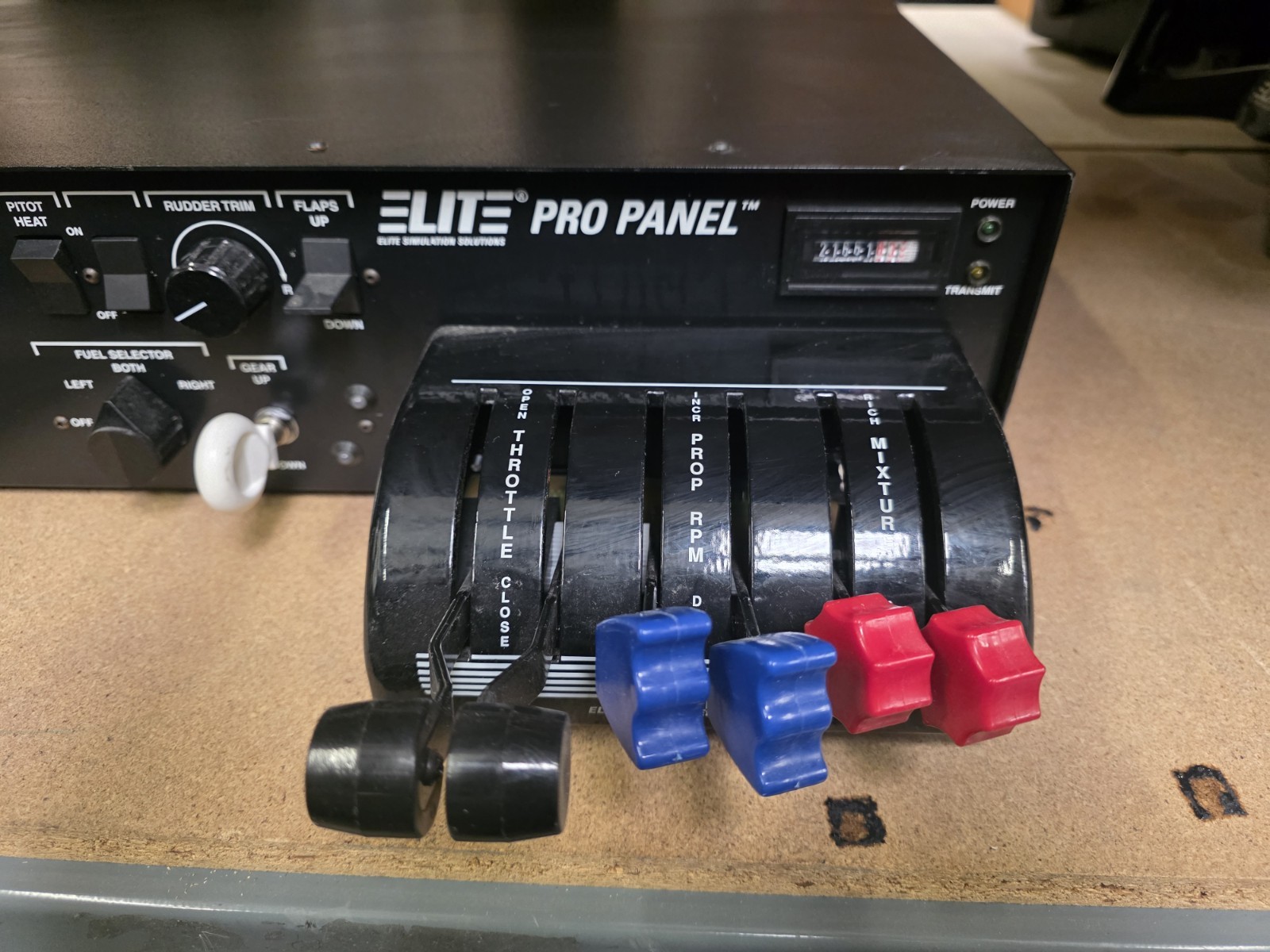 Elite Pro Panel Flight Simulator Main Unit Quadrant Control USB Connection