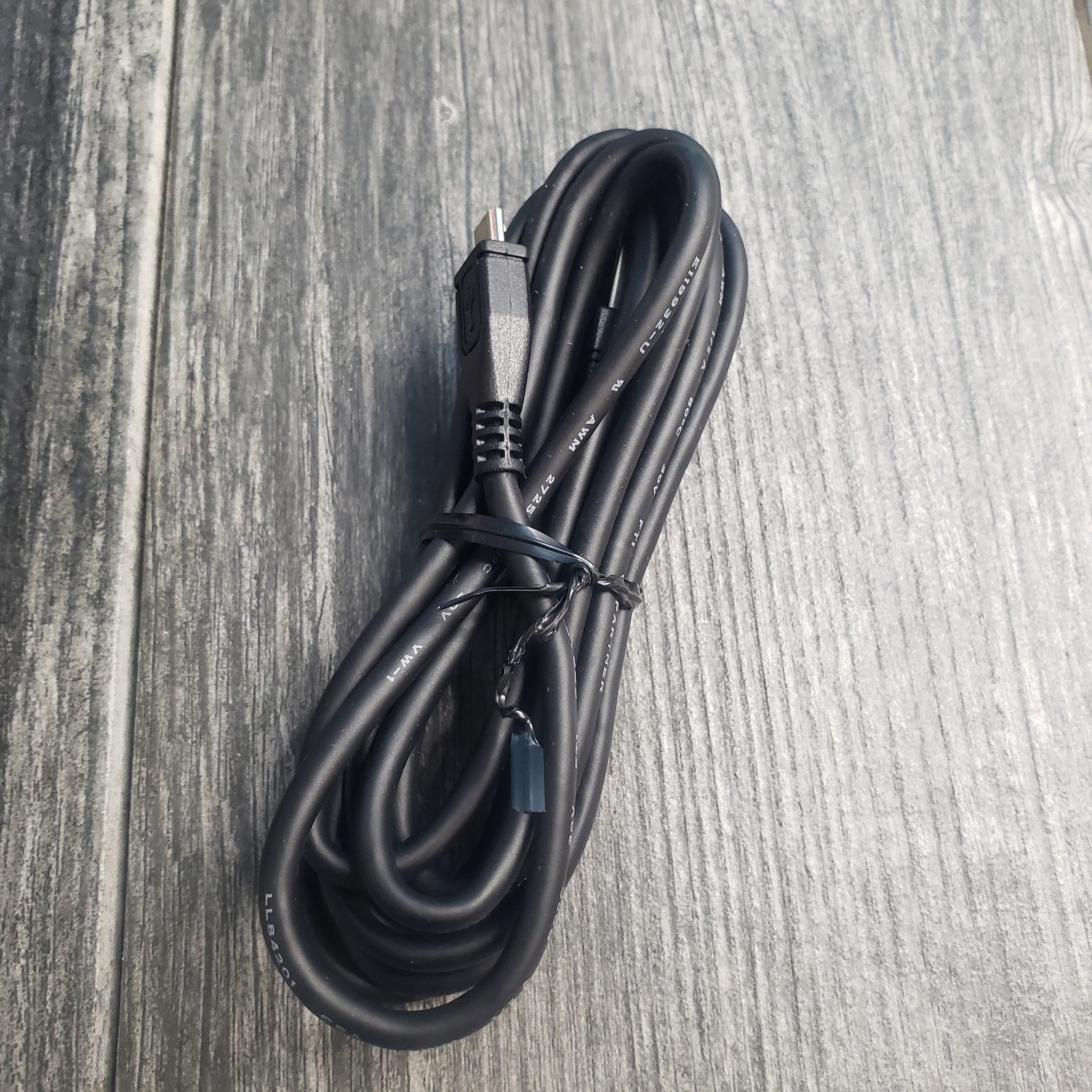 PowerA – USB Charge Cable for PlayStation 4 – Black 6.5ft Cable