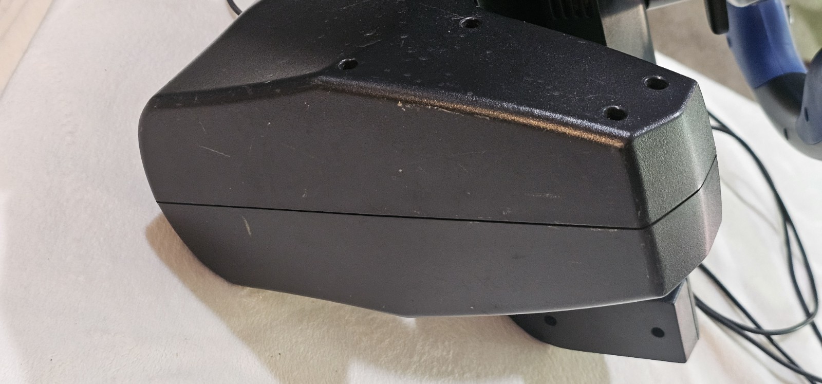 Logitech Driving Force Feedback Racing Steering Wheel and foot pedal UNTESTED