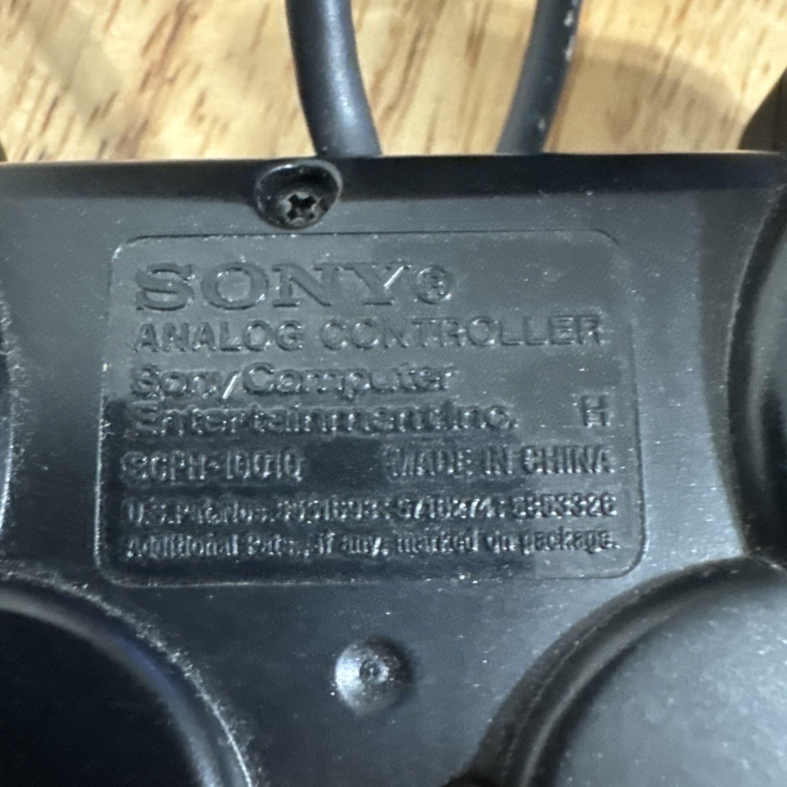 Sony DualShock 2 Playstation 2 Controller Black “For Parts” PS2