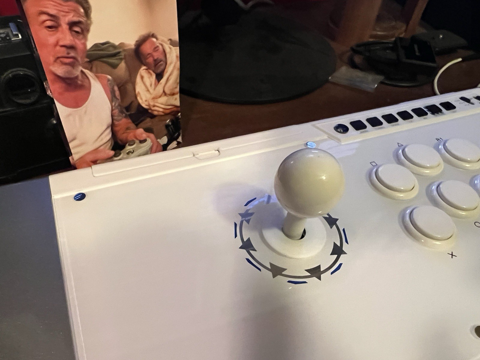Qanba Pearl Fight Stick for PS5 PS4 PS3 and PC