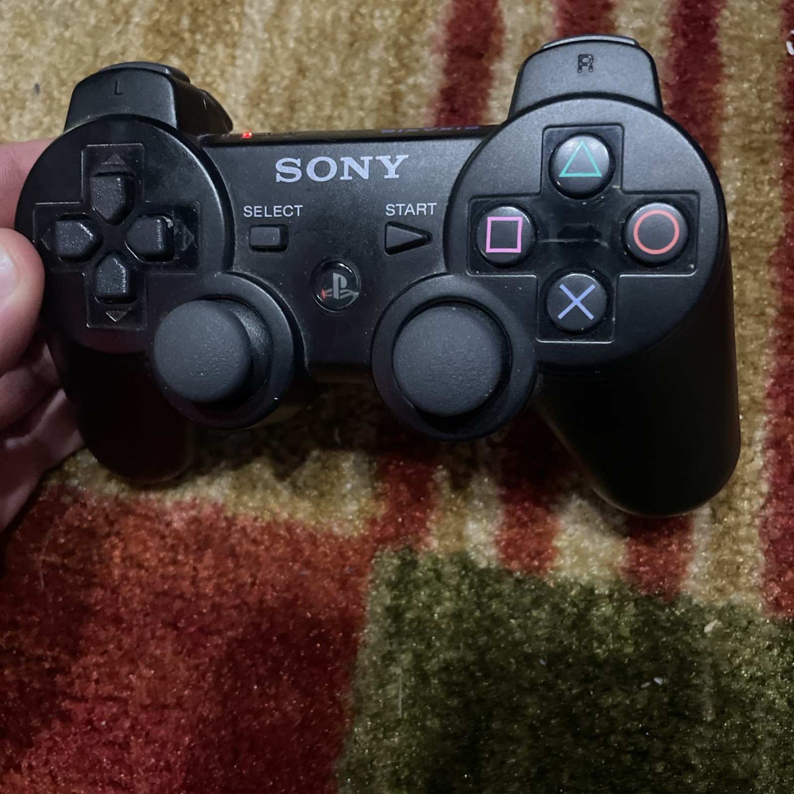Sony PlayStation Sixaxis Wireless Controller – Black (CECHZC1U)