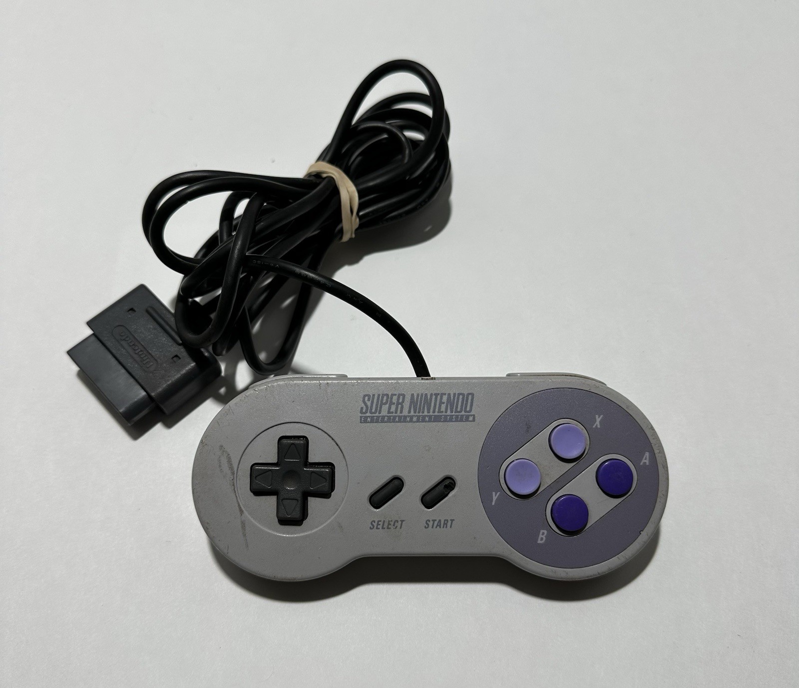 SNES Super Nintendo Original Controller Authentic OEM SNS-005 *Tested* (#1)