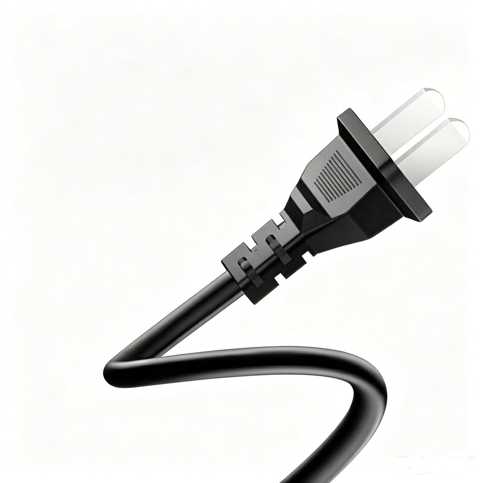 2 Prong AC Power Cord | Replacement Cable for Xbox Series, PS1-PS5 & PC