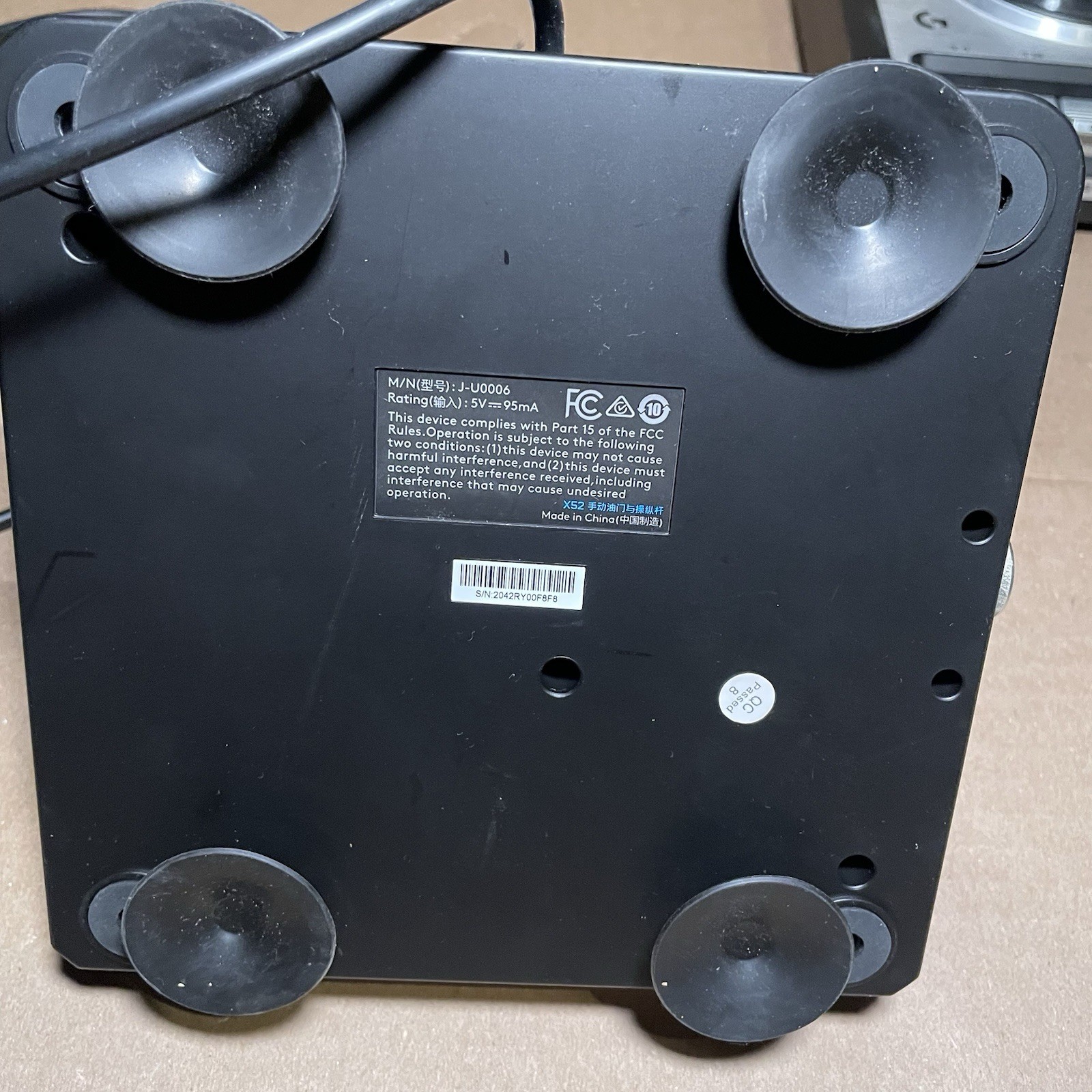 Logitech G Saitek HOTAS X52 Flight Control System Throttle and Stick – READ