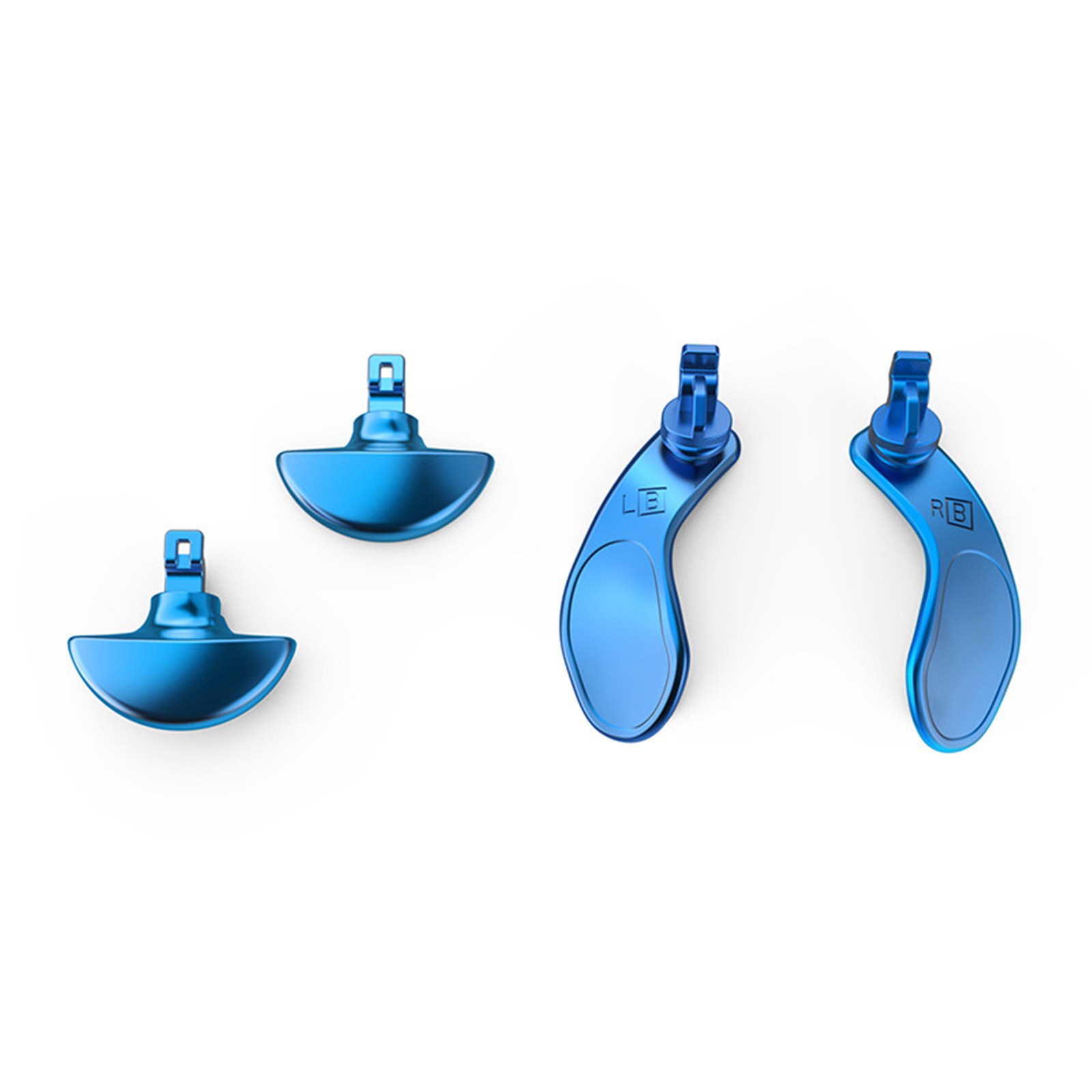4PCS Metal Back Paddles for PS5 Edge Controller Interchangeable DIY Back Button