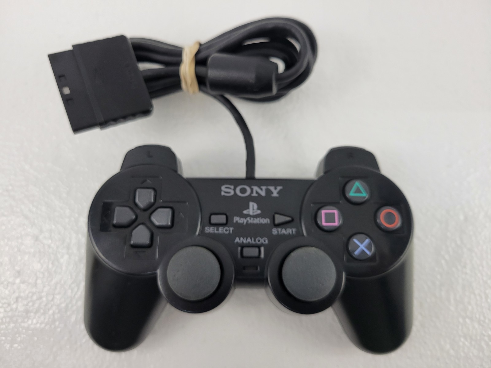 PlayStation 2 PS2 Official OEM Sony DualShock 2 Controller Black Working H