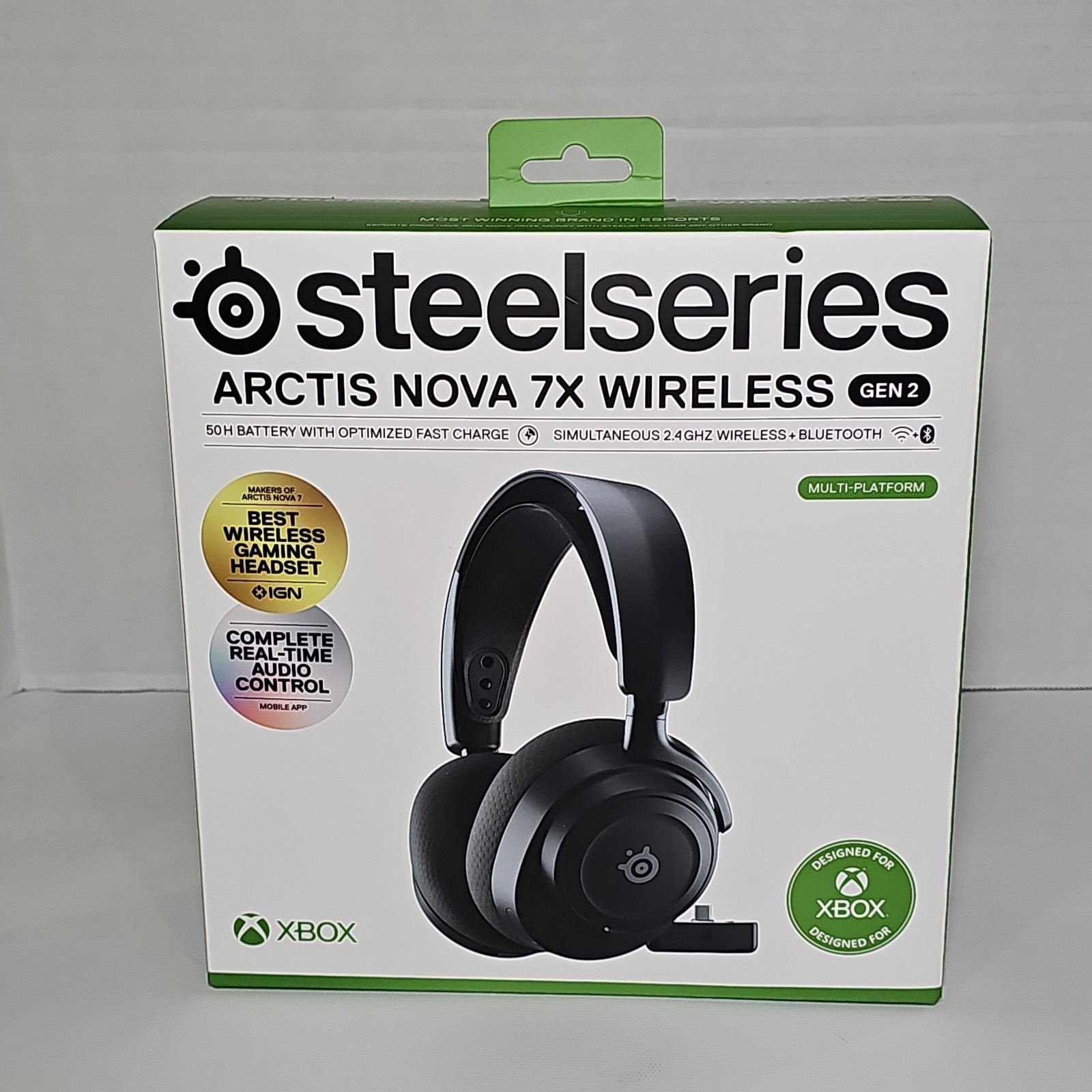 SteelSeries Arctis Nova 7X Wireless Gen 2 Headset – Black, Brand New
