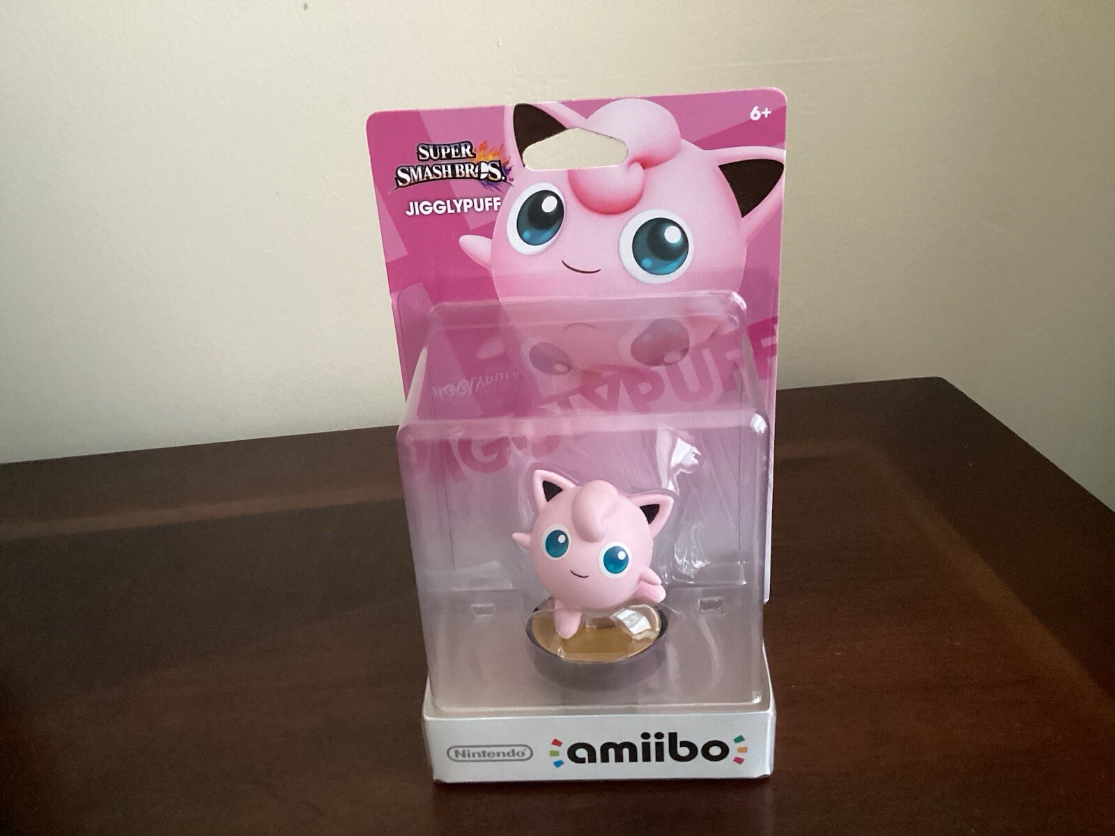 Amiibo JIGGLYPUFF Super Smash Bros. ** New in Box