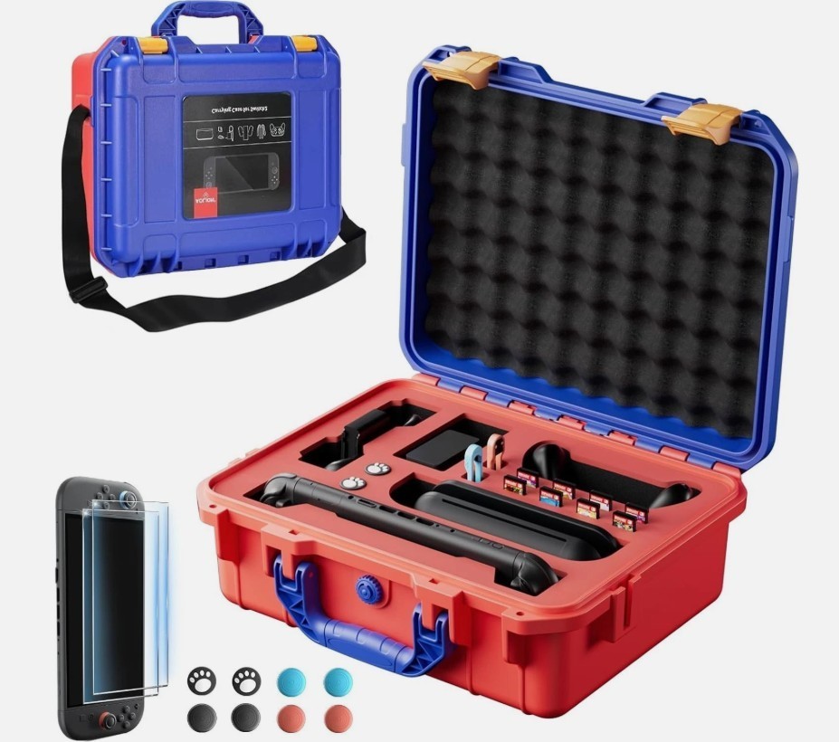 Nintendo Switch 2 Carrying Case IP67 Waterproof Hard Shell – New in Box