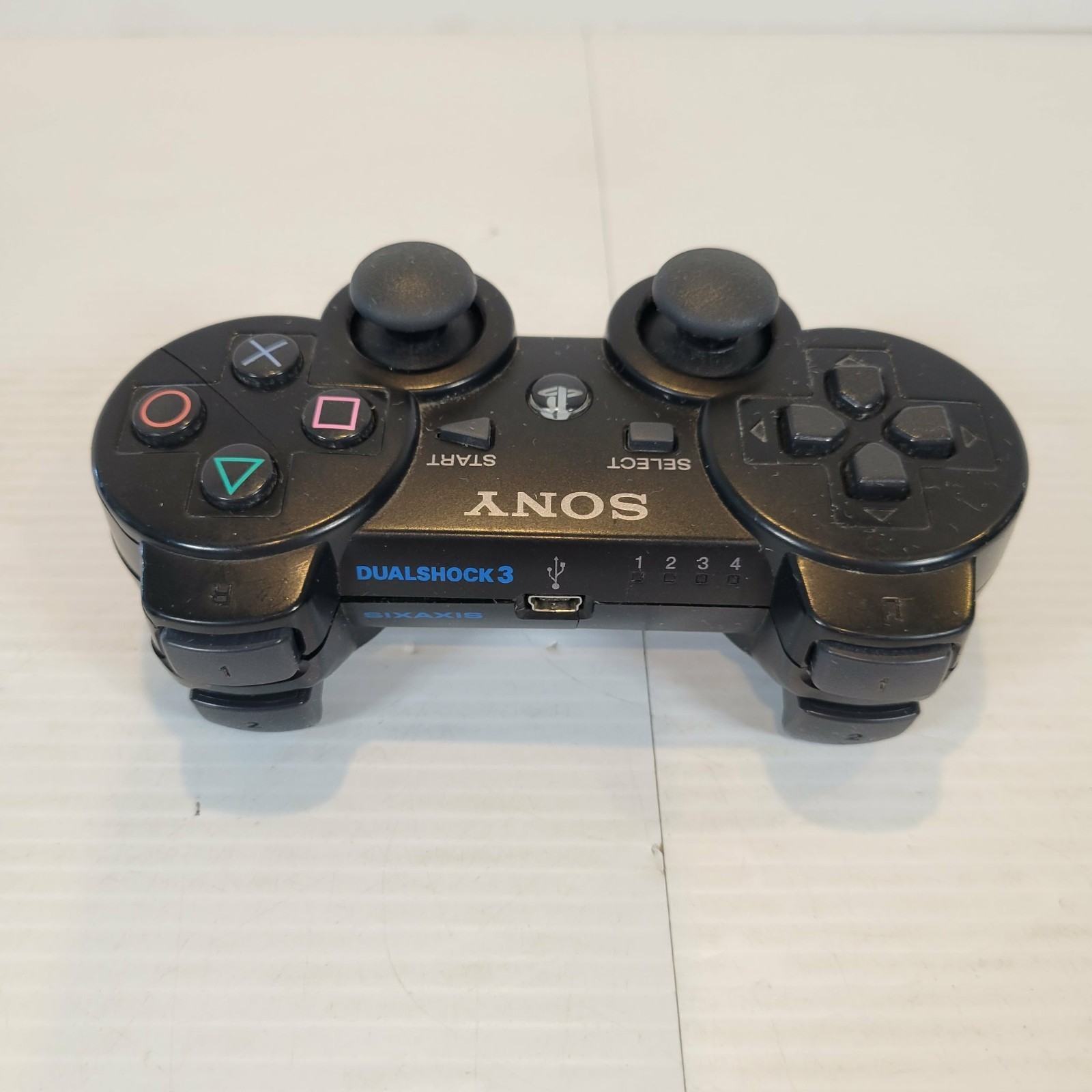 Sony PS3 DualShock 3 Wireless Controller Black OEM Tested