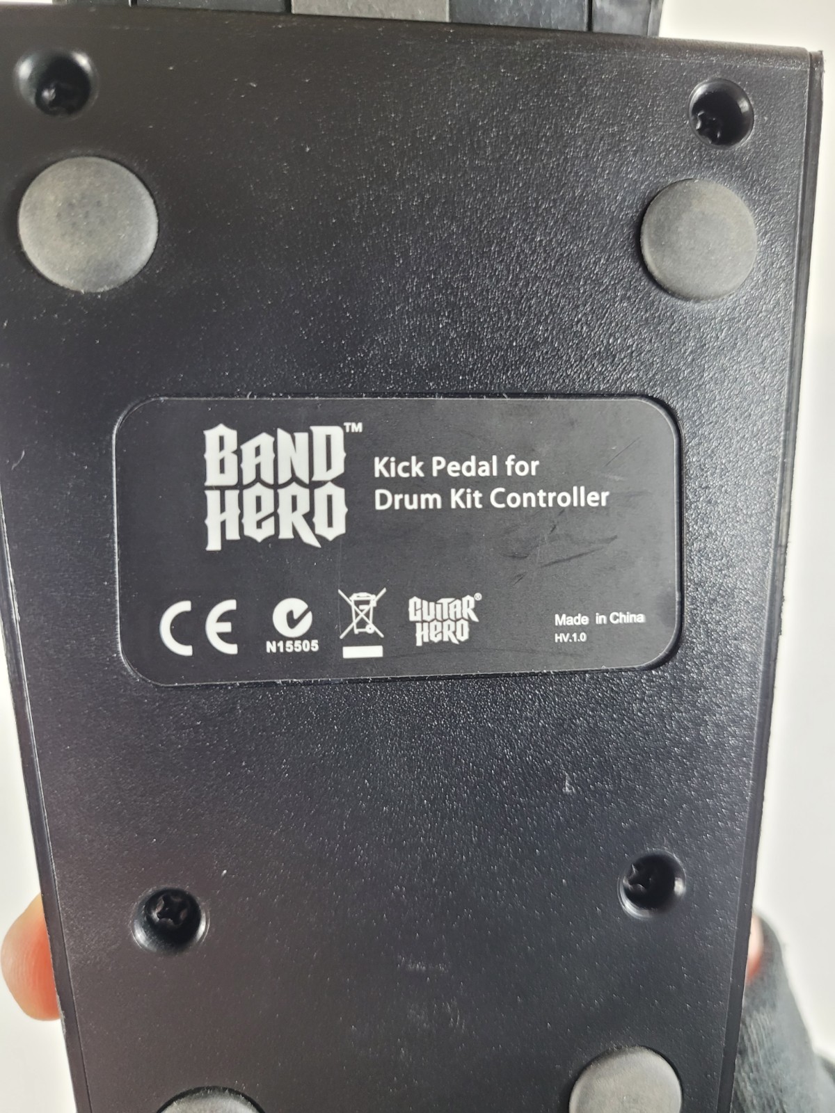 Activision Band Hero Kick Pedal For Drum Kit N15505 Xbox 360/Wii/PS3 *No Cord